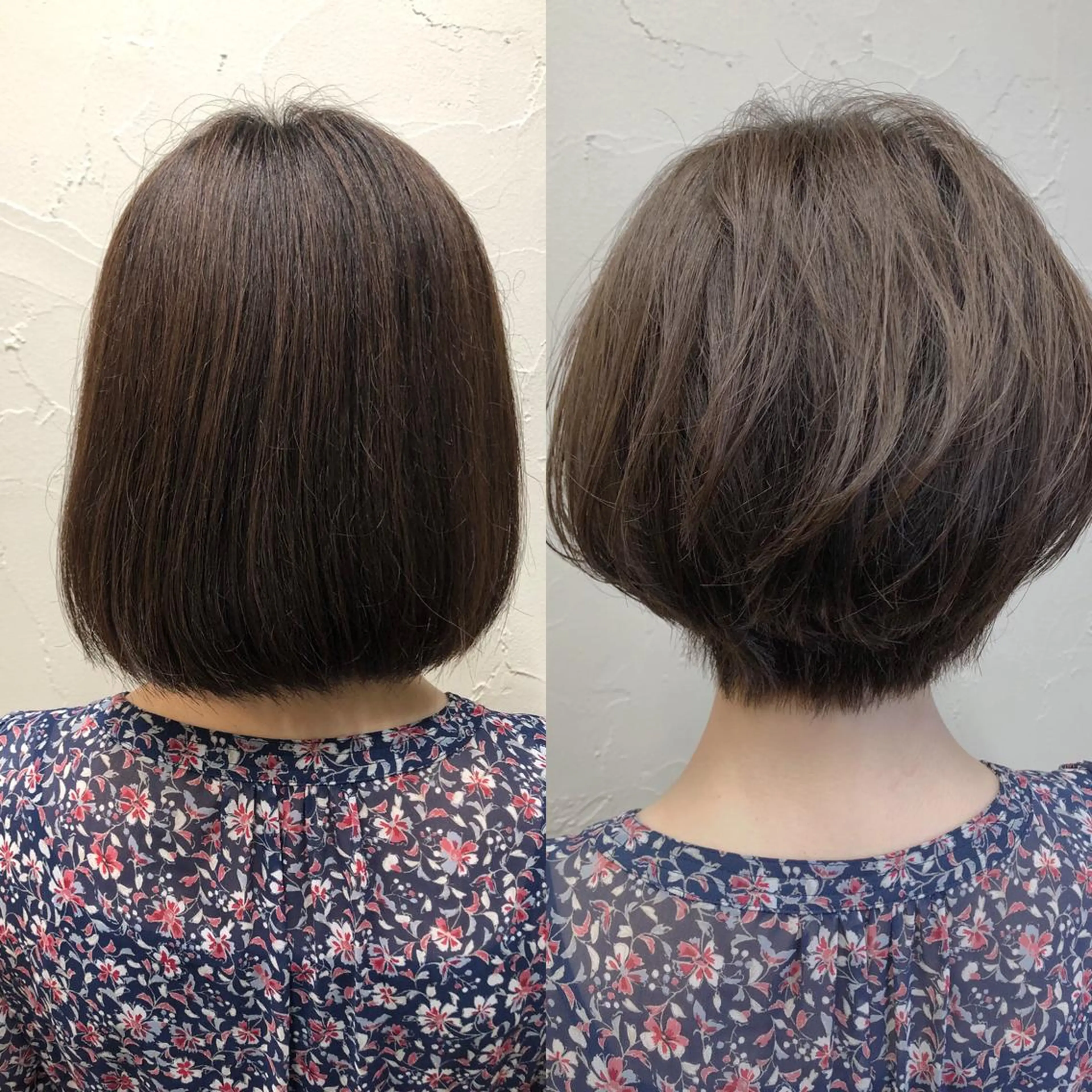 ショート カラー 髪質改善/レイヤー ストウシンゴのヘアスタイル