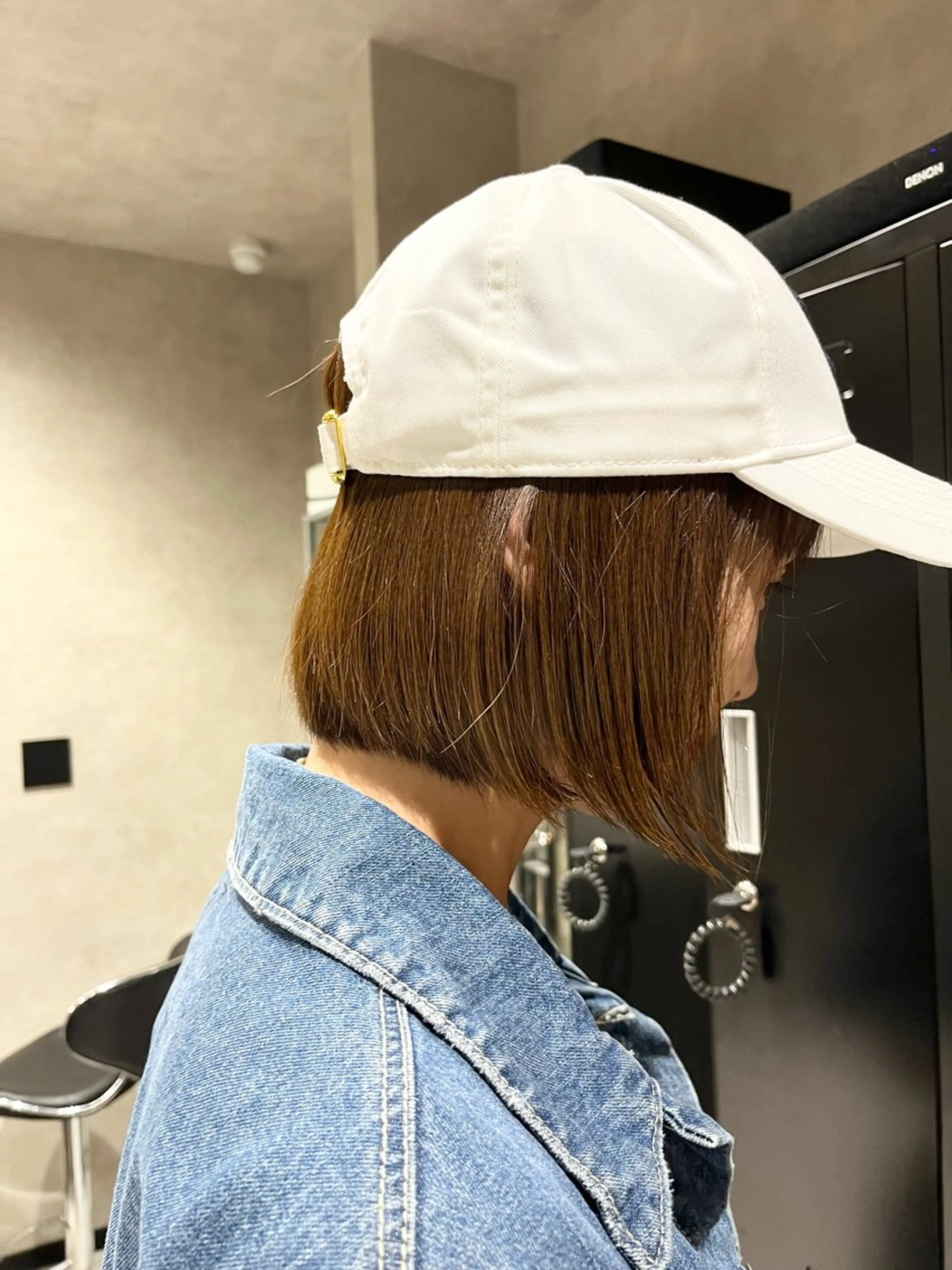 ミディアム カラー ボブ room肥後橋所属・room ヨネヤマのヘアスタイル