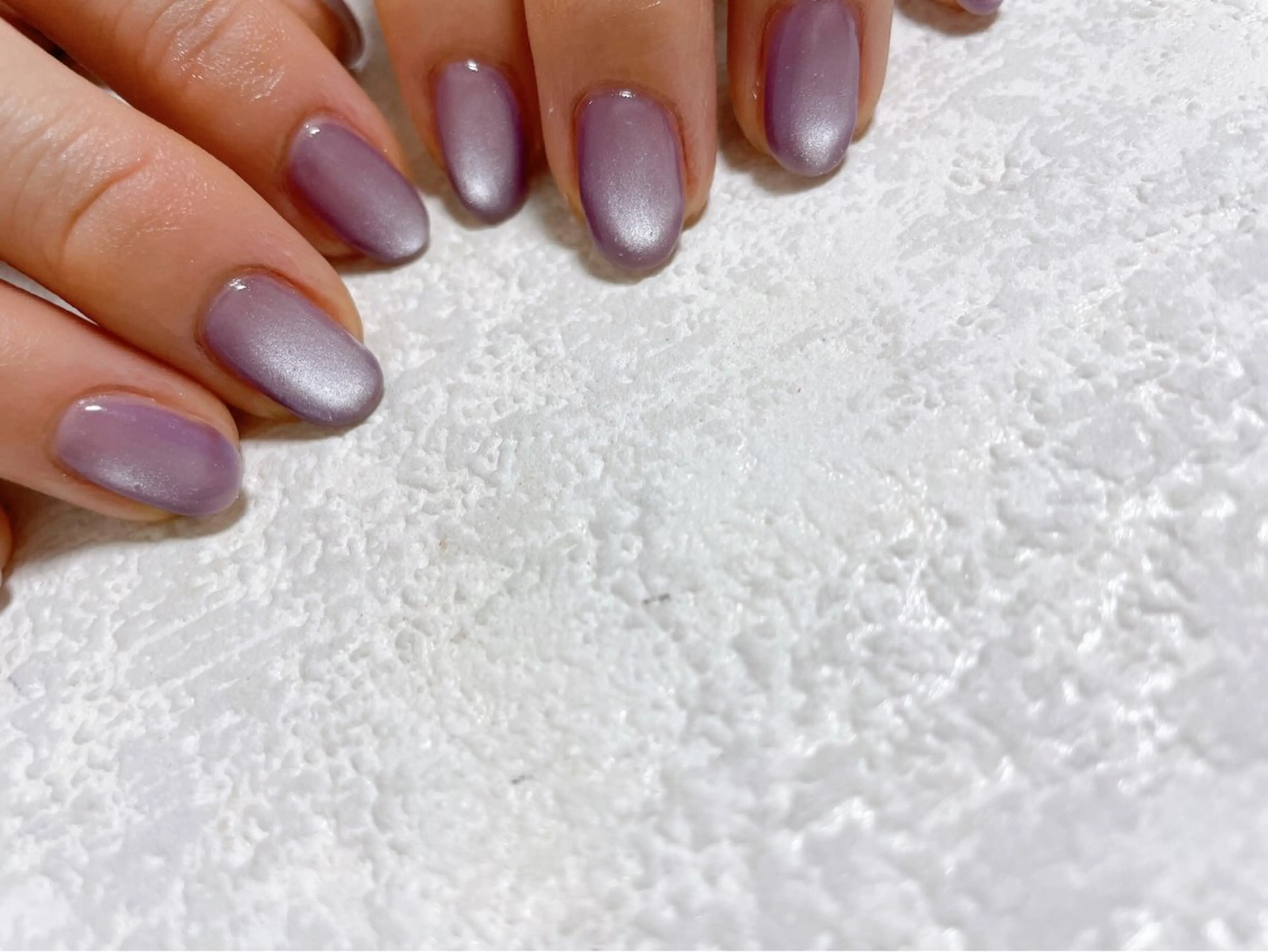 ネイル オーロラネイル フットネイル フレンチネイル ジェルネイル 韓国ネイル Mogu nail 二子玉川のネイルデザイン