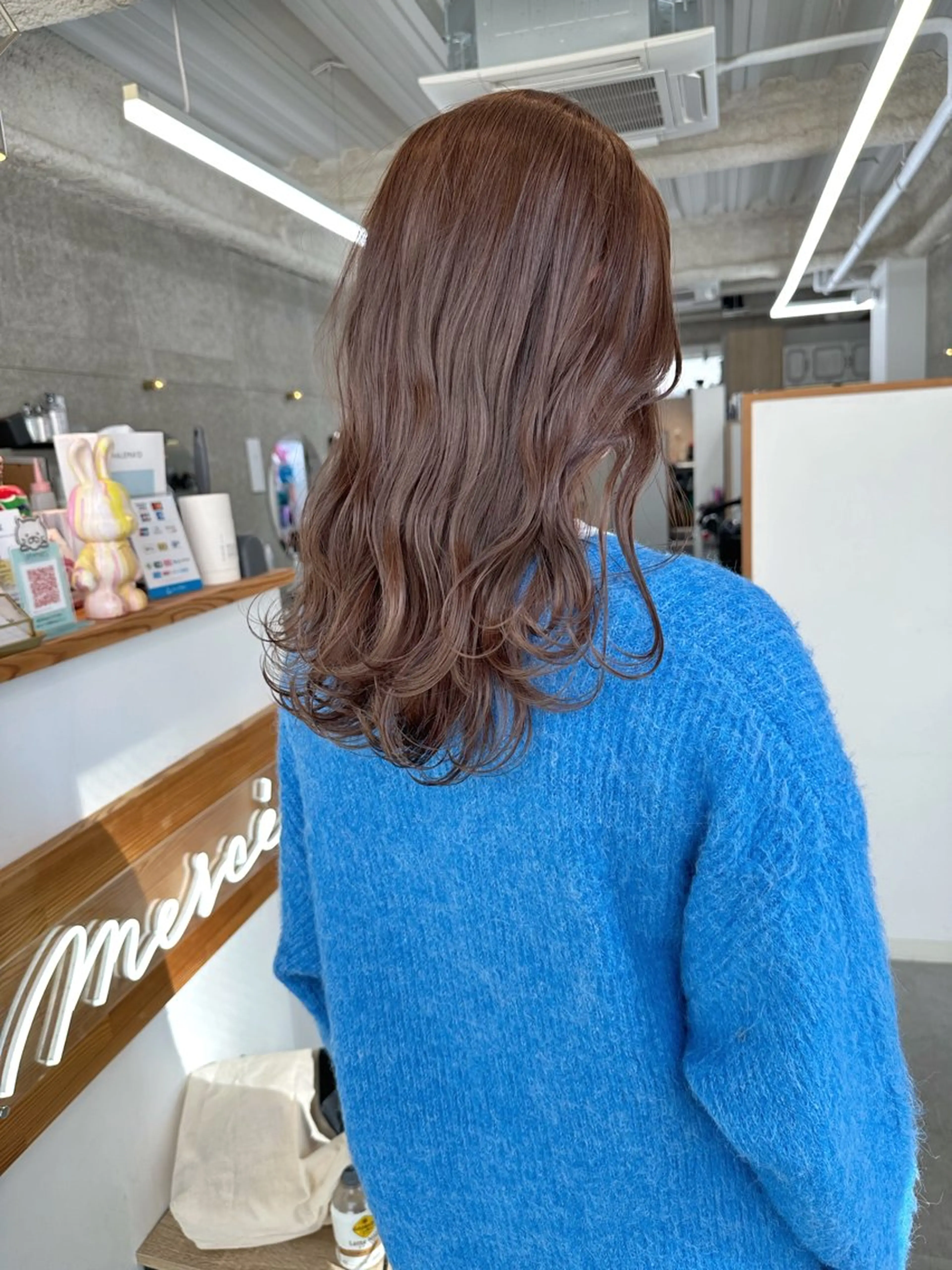 ミディアム カラー 八谷 将平のヘアスタイル