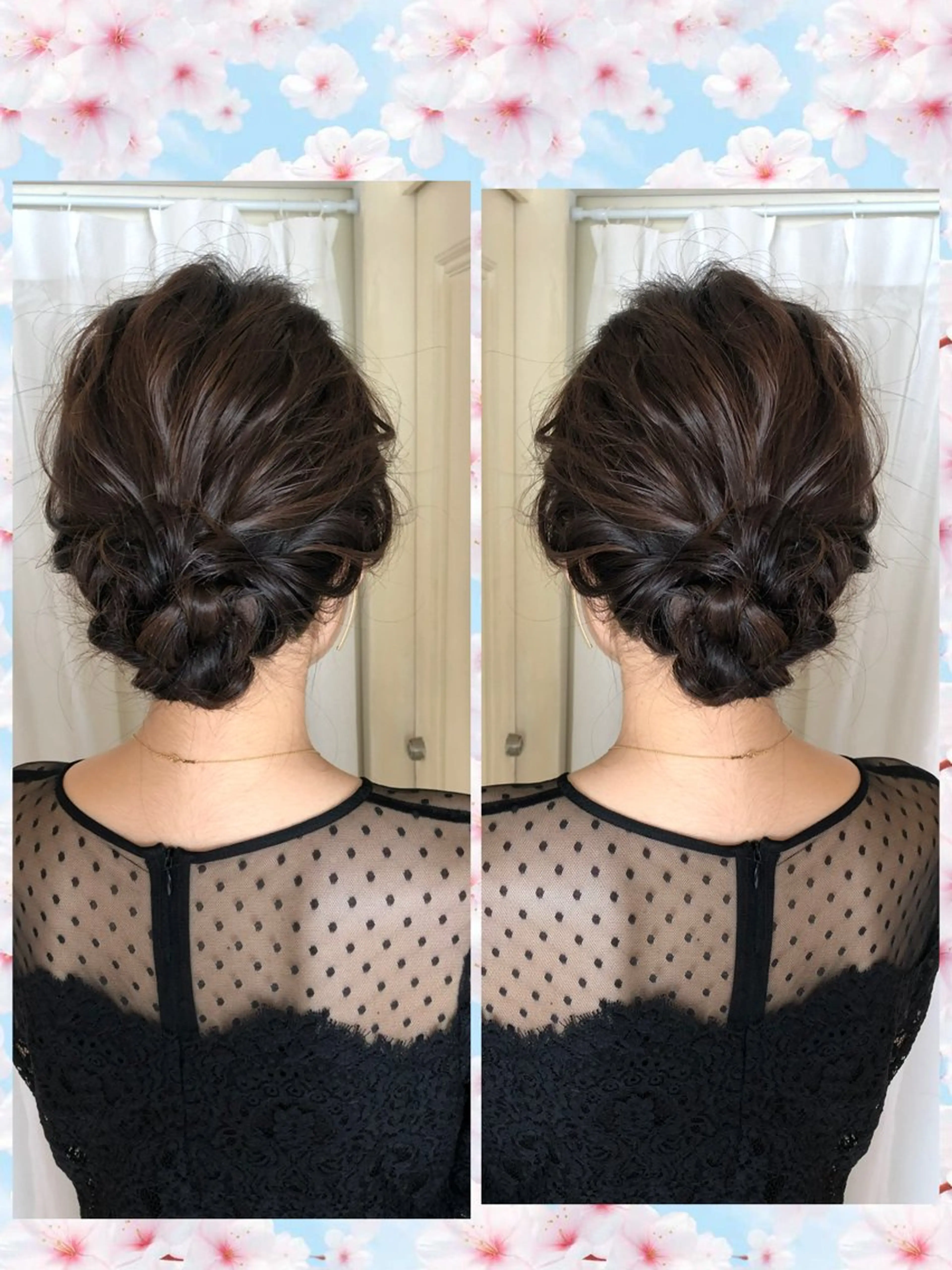 ヘアアレンジ ビーアトリエ目黒所属・ヘアセット/着付け＊ 松永香代子のヘアスタイル