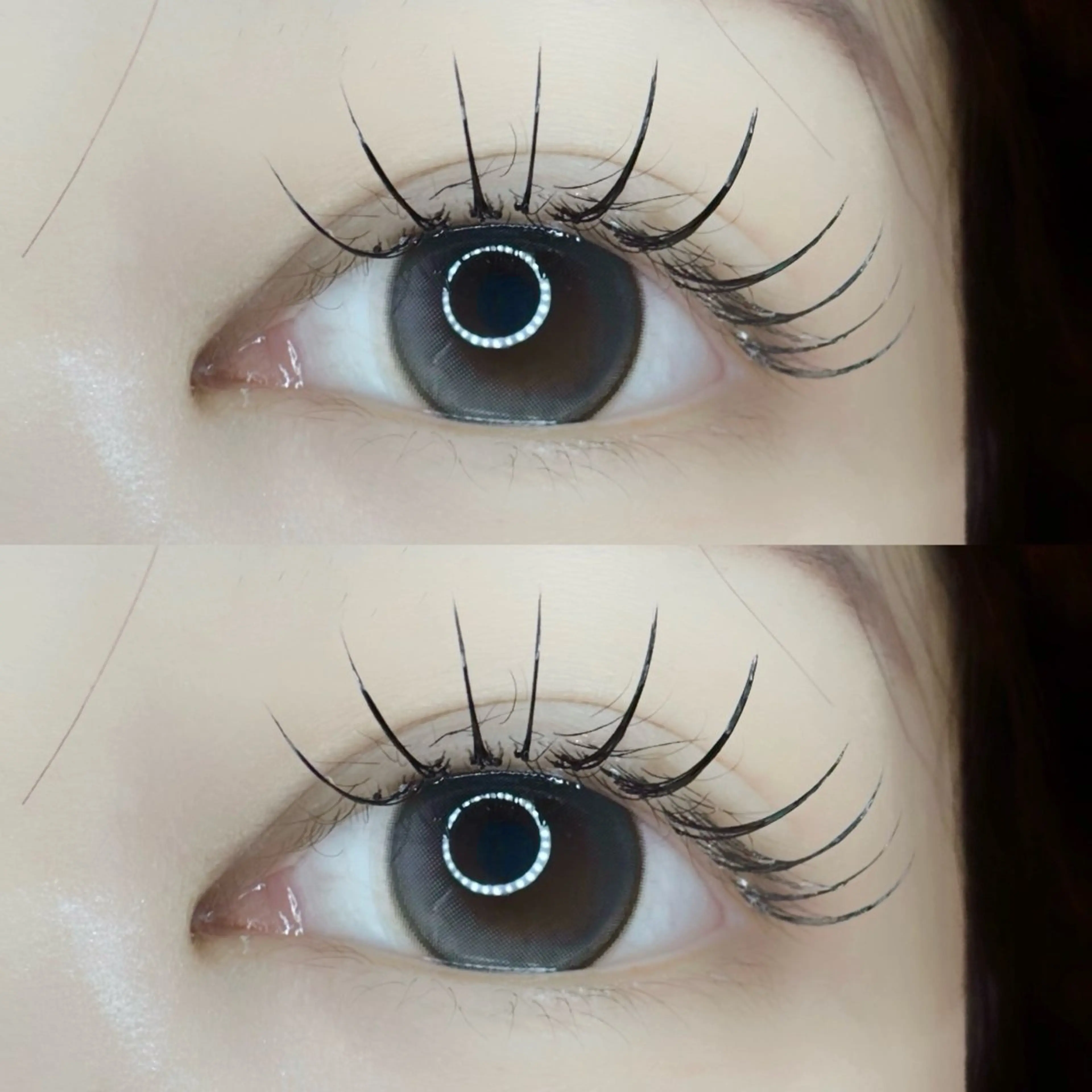 【オフ込み】🤍最先端･高持続＆密着🤍LEDフラットラッシュエクステ80本🌷の写真