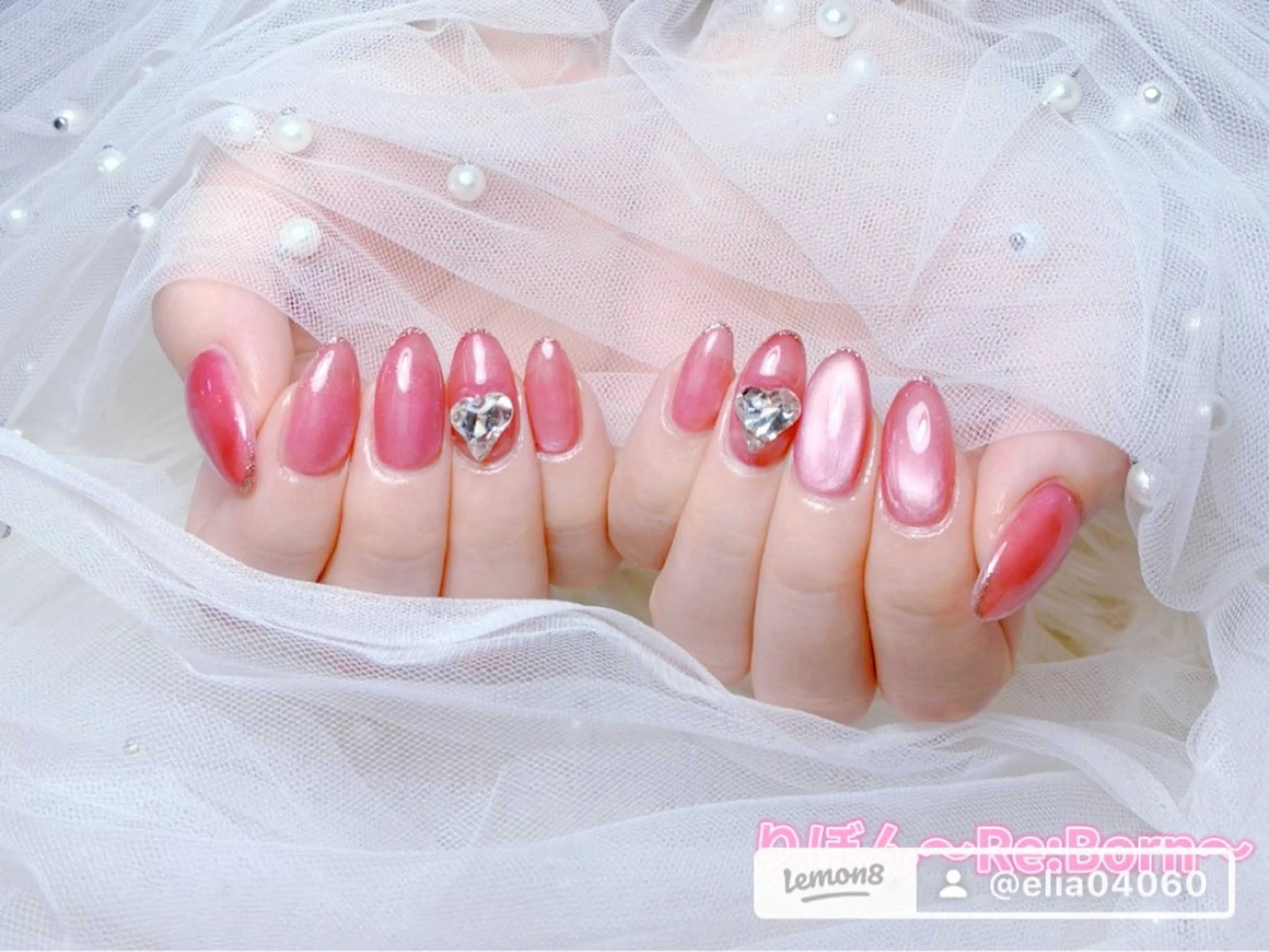 つるつるマグネット＋先端ラメライン　7580→5980の写真