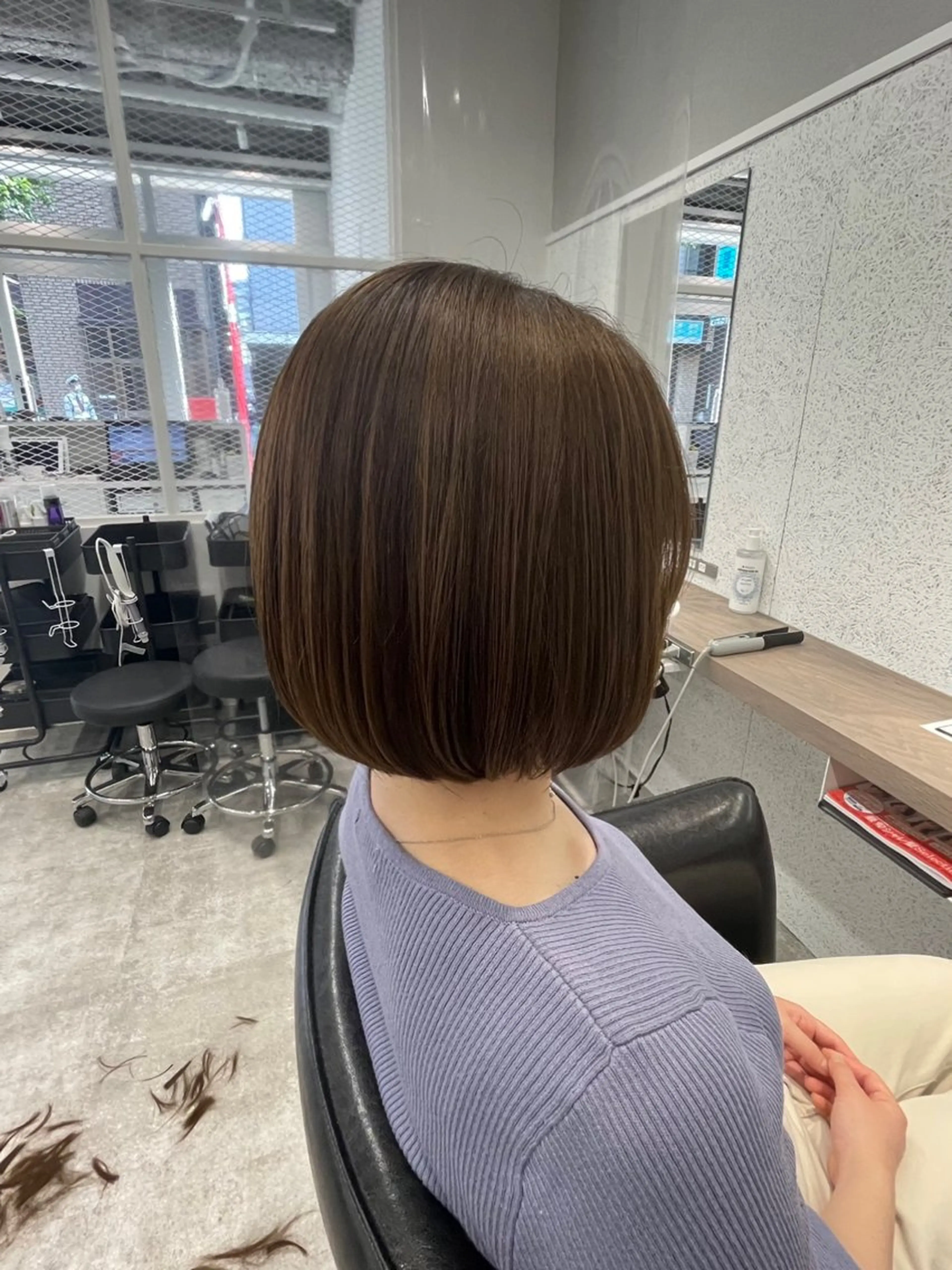 ショート カラー 透明感カラー/艶髪 ♥柏谷菜穂♥のヘアスタイル