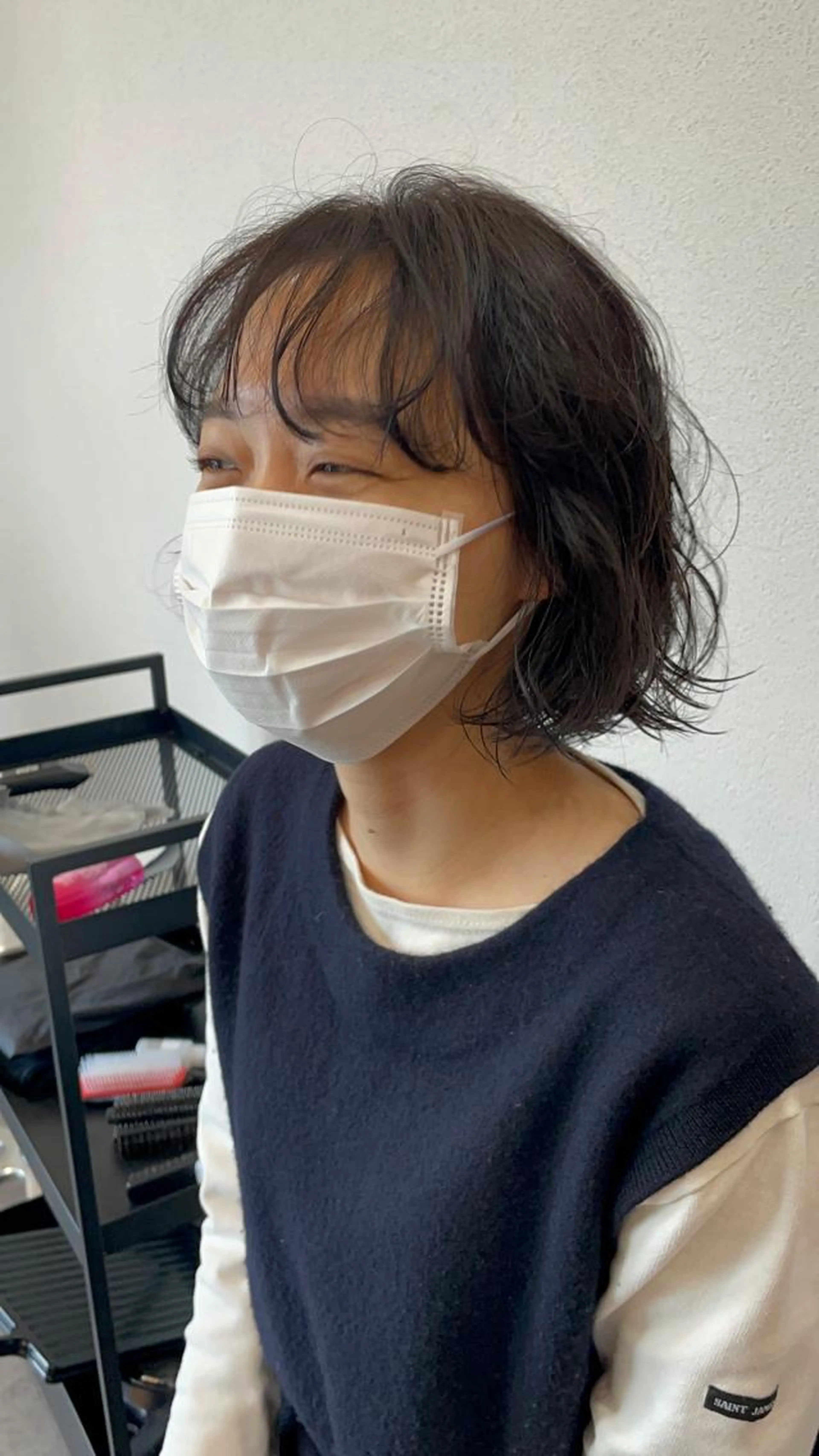 カット+パーマ　(特殊パーマやデジタルパーマは受け付けておりませんのでご注意ください🙇🏻‍♀️)の写真