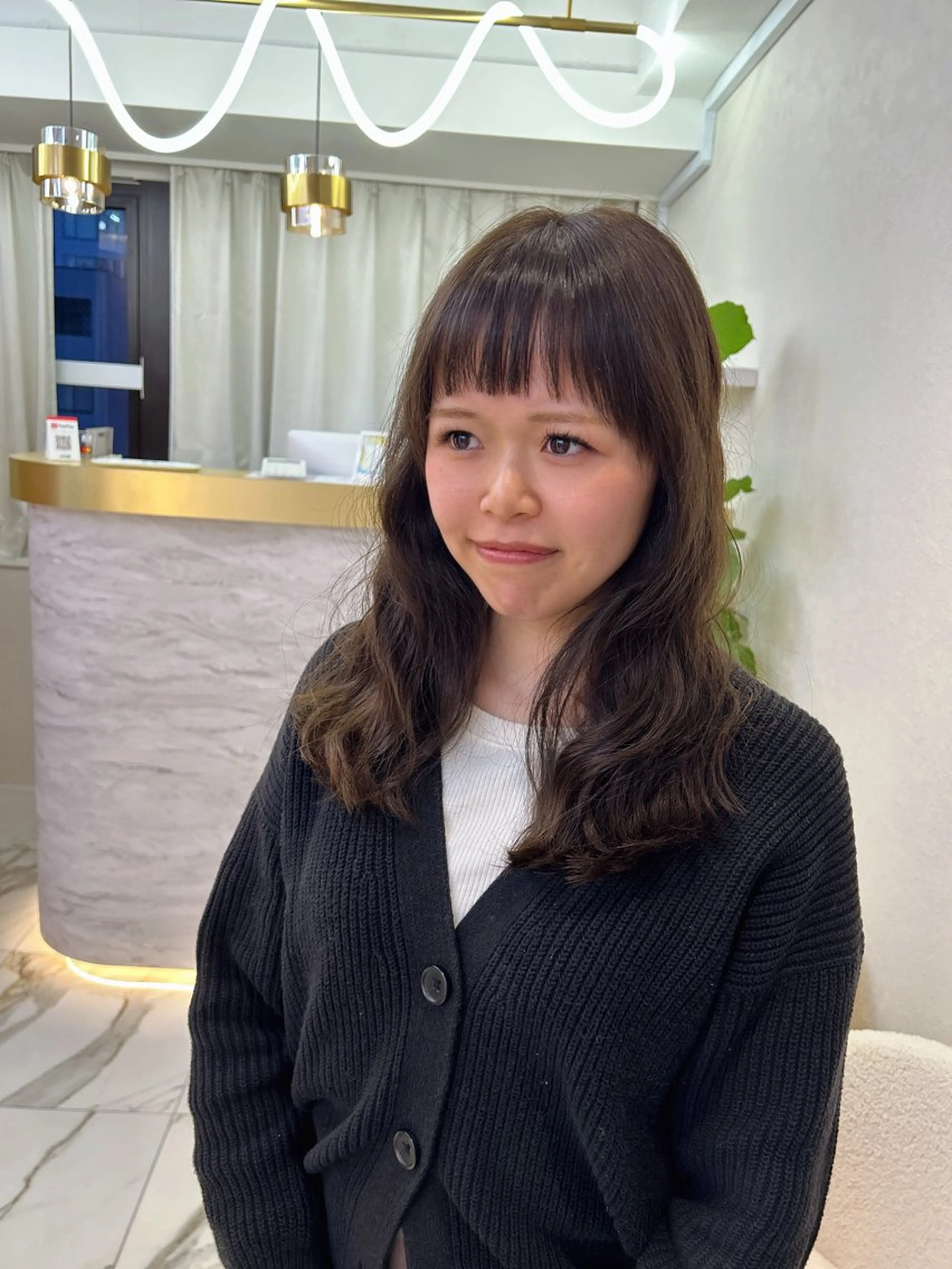 ロング カラー カット ヘアカラー トリートメント 佐合 梨花 / ｅａｕ〈オー〉のヘアスタイル