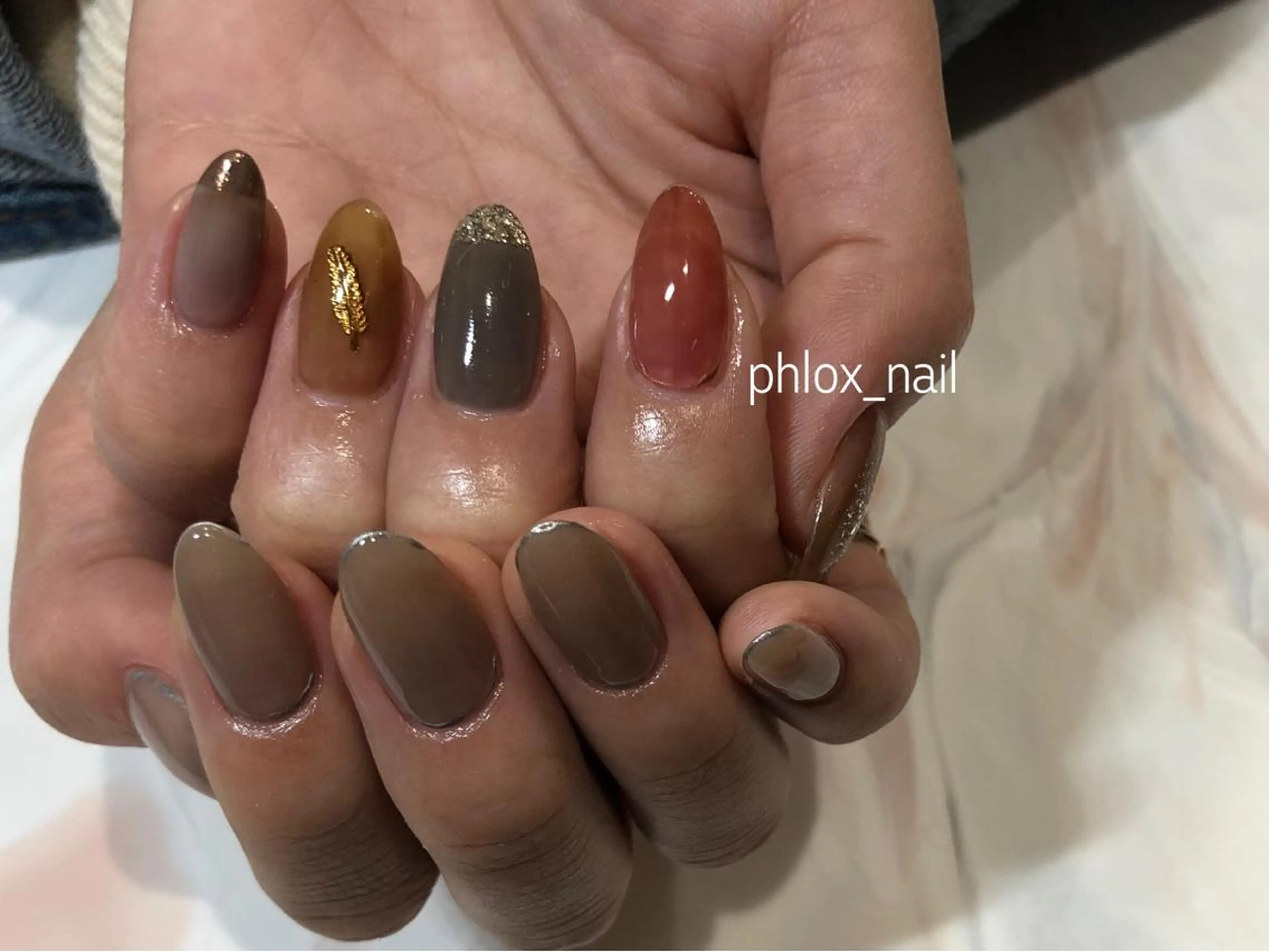 ネイル s/w ＿shokoのネイルデザイン