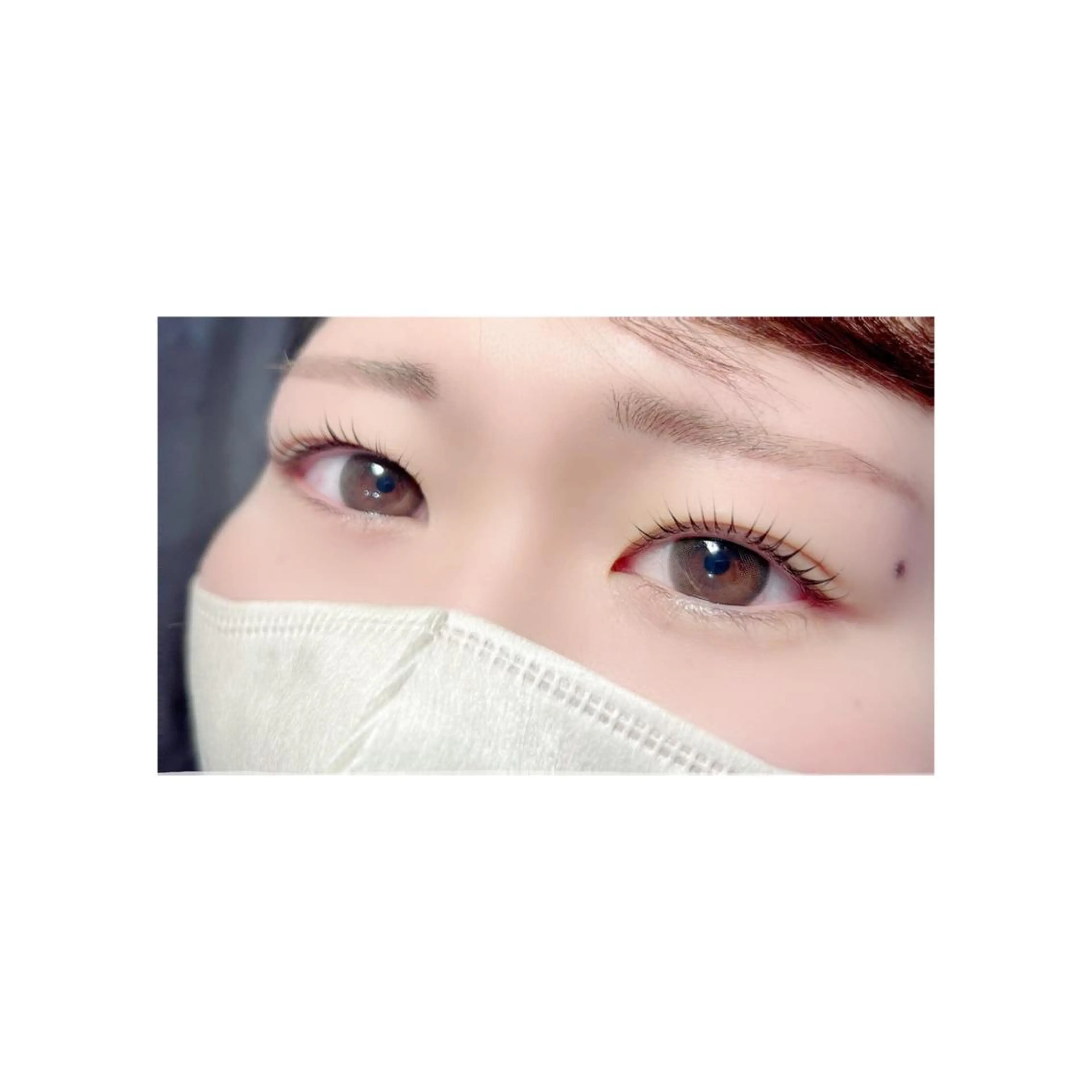 マツエク・マツパ ナチュラル eyesalon afterのマツエク・マツパデザイン