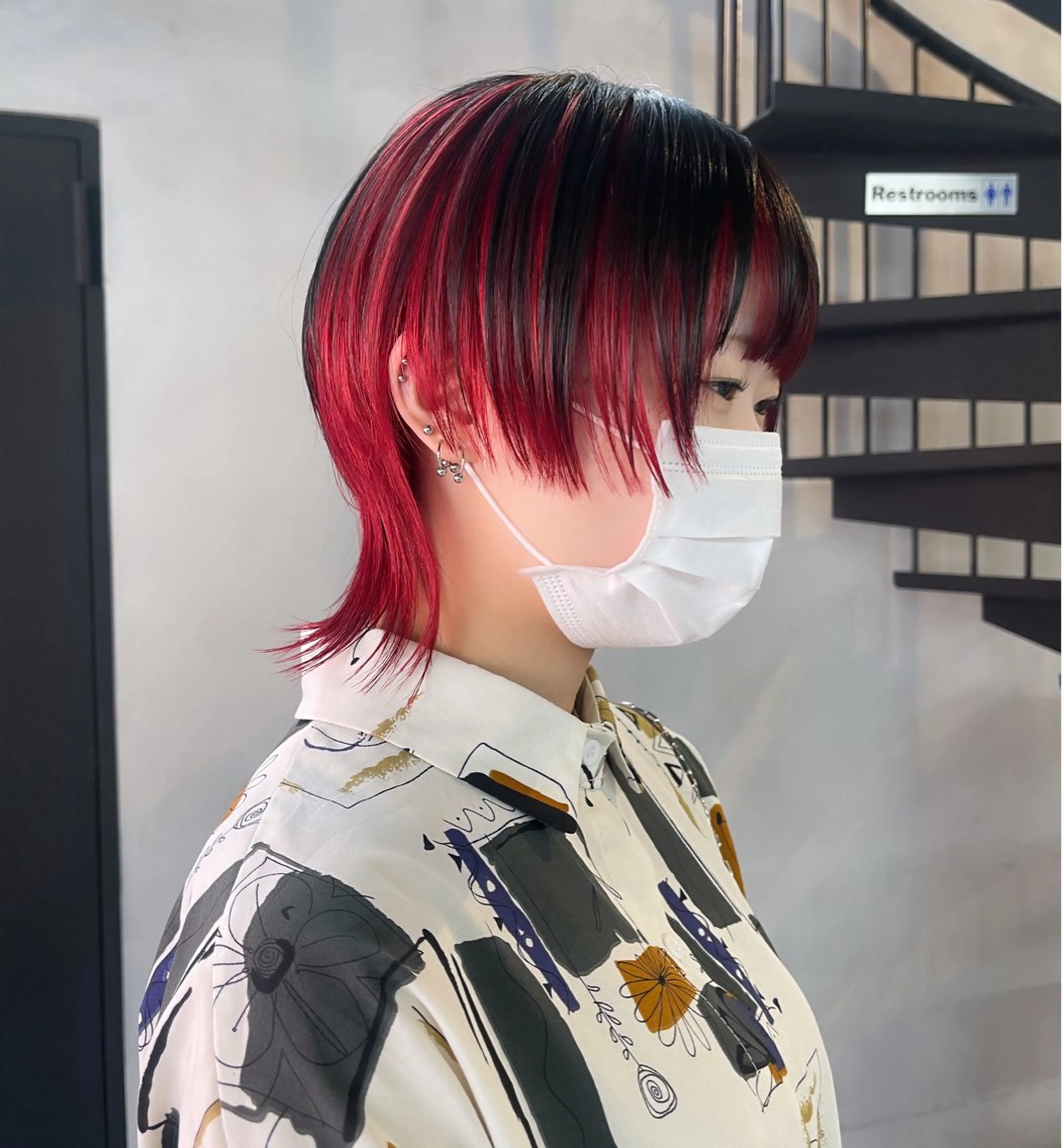 ショート ウルフカット カット ヘアカラー トリートメント 柏 ウルフ/レイヤー 田中佐和🐺のヘアスタイル