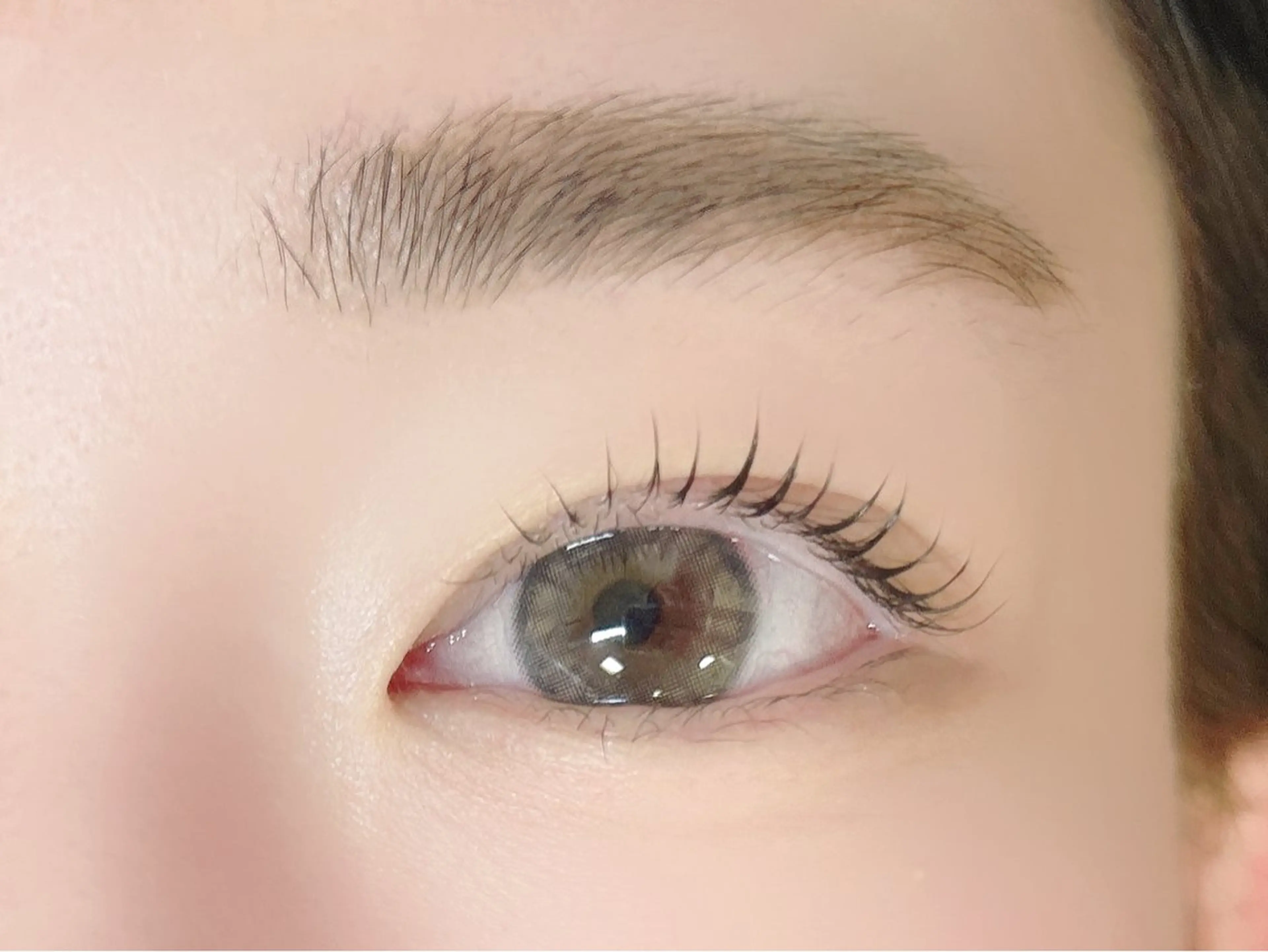 上まつげパーマ🫧/ブラックティント➕300円の写真