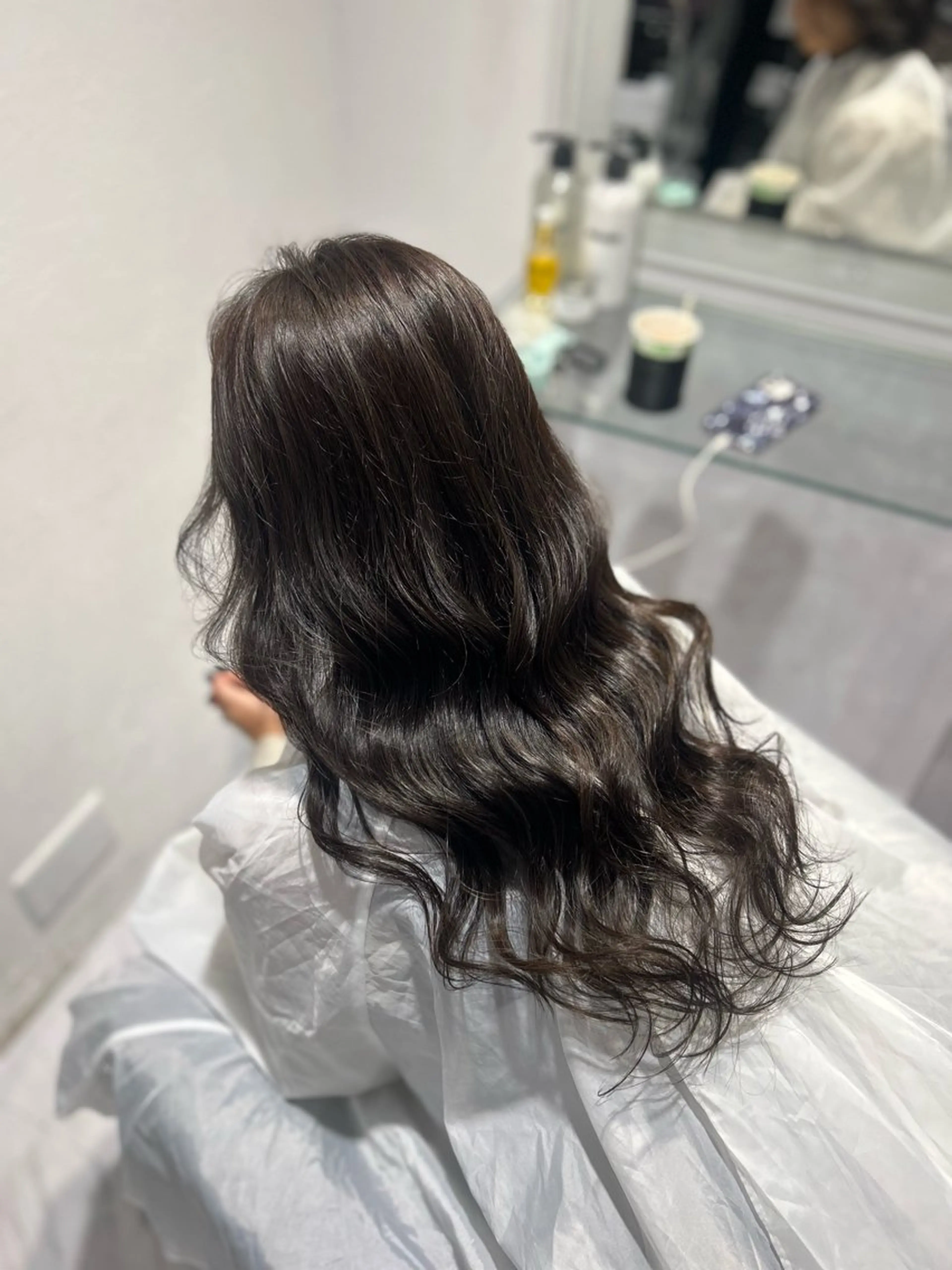 ロング カラー 表参道/透明感カラー /暗髪/ジュキヤのヘアスタイル