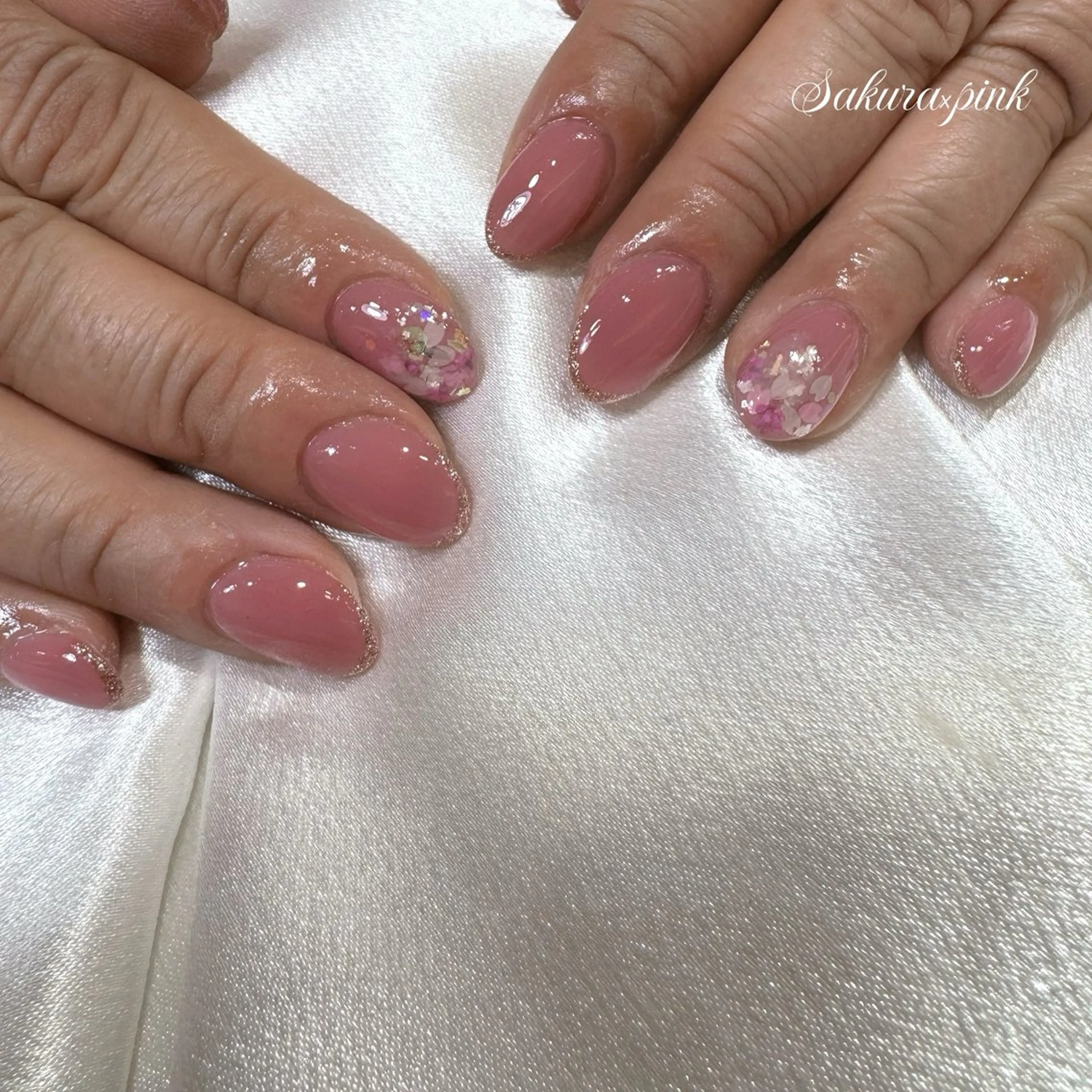 ネイル ハンドネイル nail&eyelash mate所属・京都/東向日/桂 ayumiのネイルデザイン