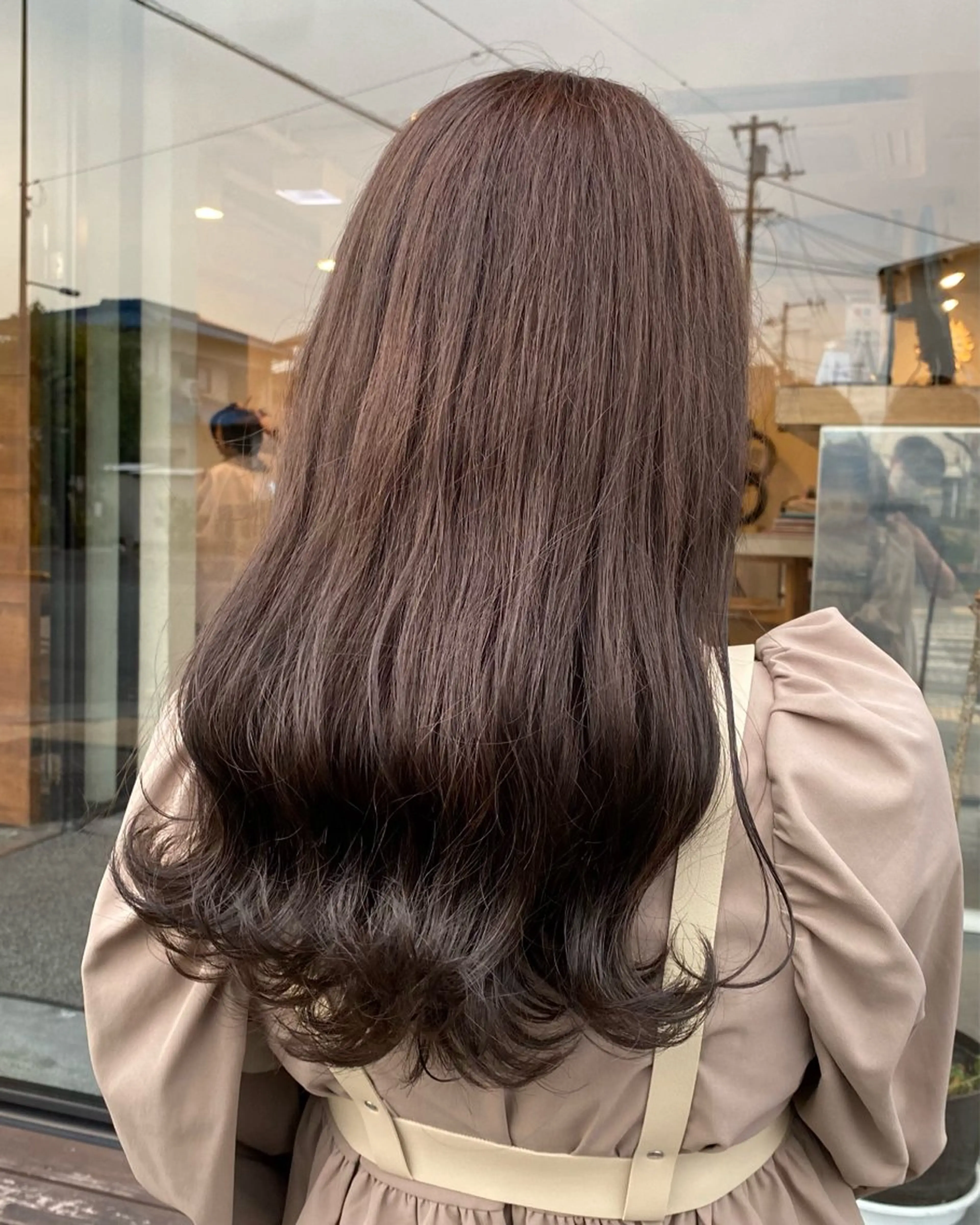 カット（毛先カット）＋【ブリーチなし】ダブルカラー⭐️の写真