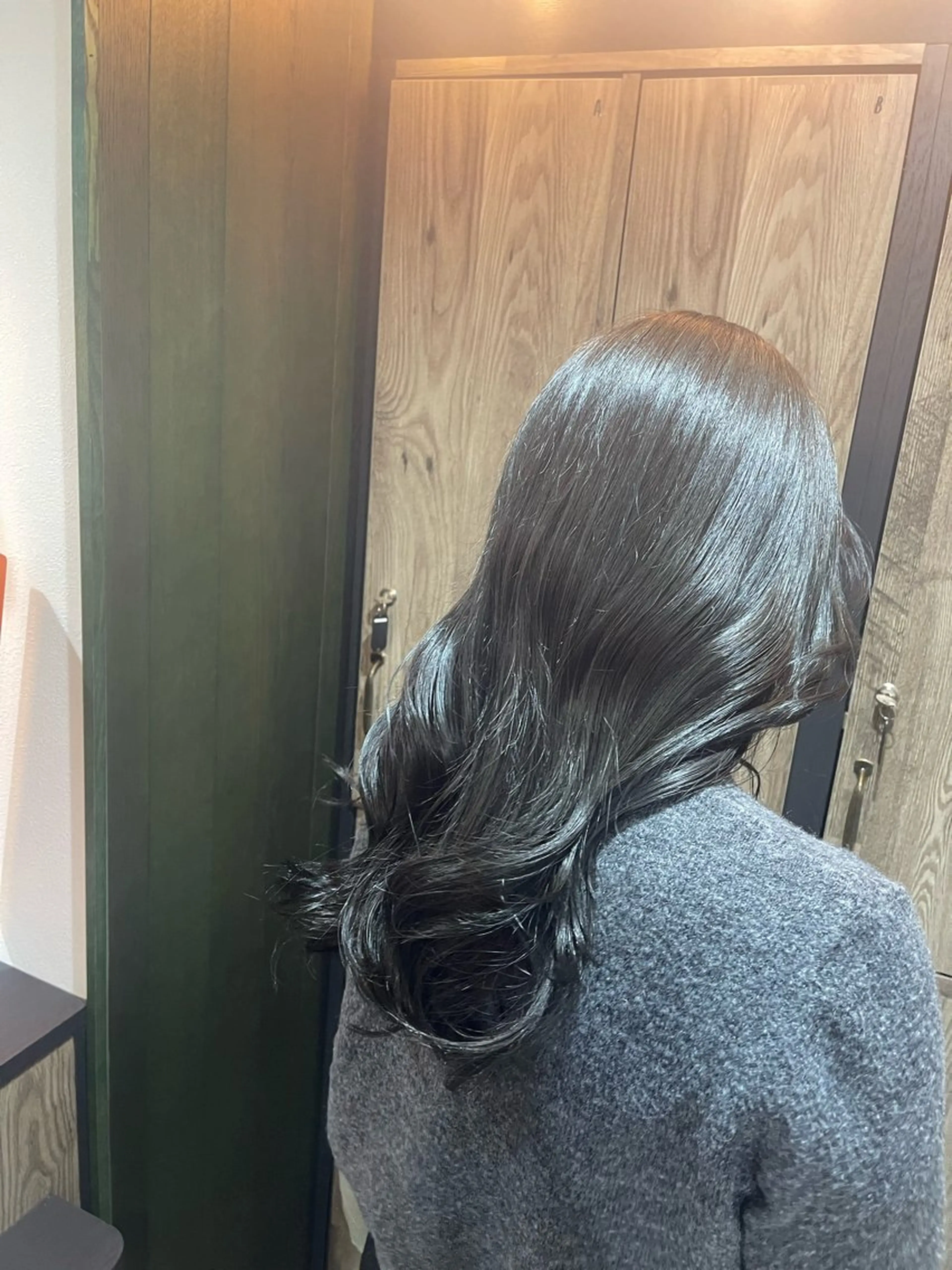 セミロング カット ヘアカラー トリートメント ACT仙台店所属・lena🎀 透明感カラー/韓国風のヘアスタイル