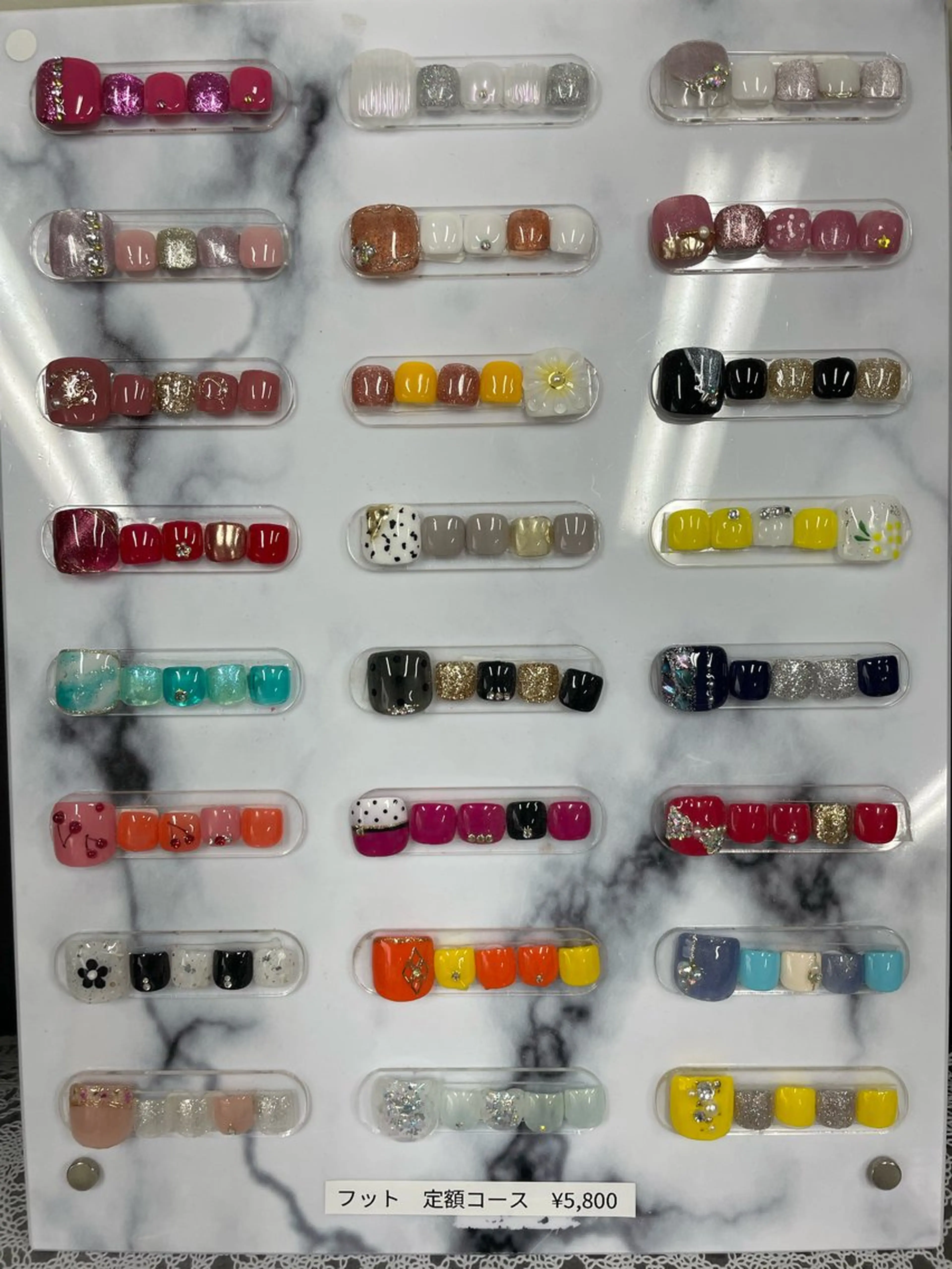 フット定額コースの写真