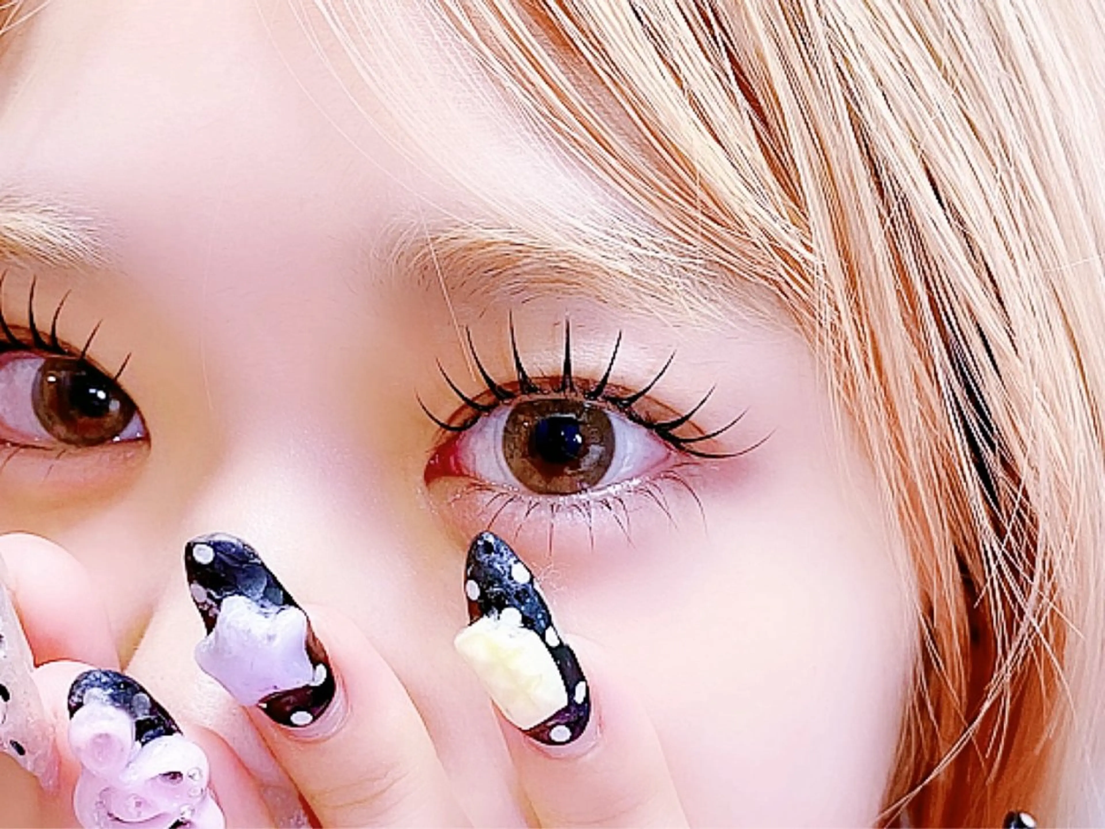 【LEDエクステ】&healthy120本🫧🩷束感コーティング仕上げ🩵人気NO.1✨✨の写真