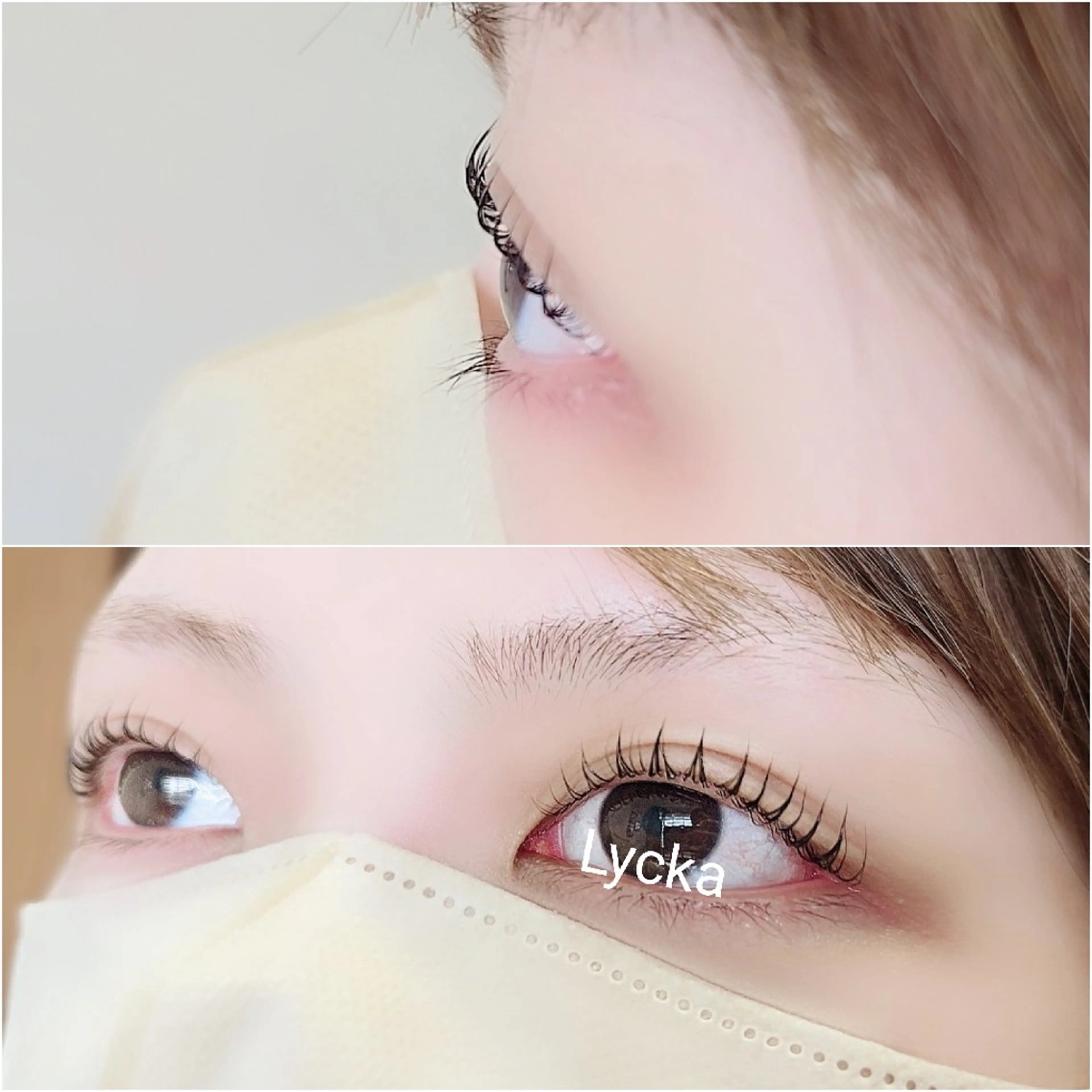 マツエク・マツパ lash&brow Lyckaのマツエク・マツパデザイン