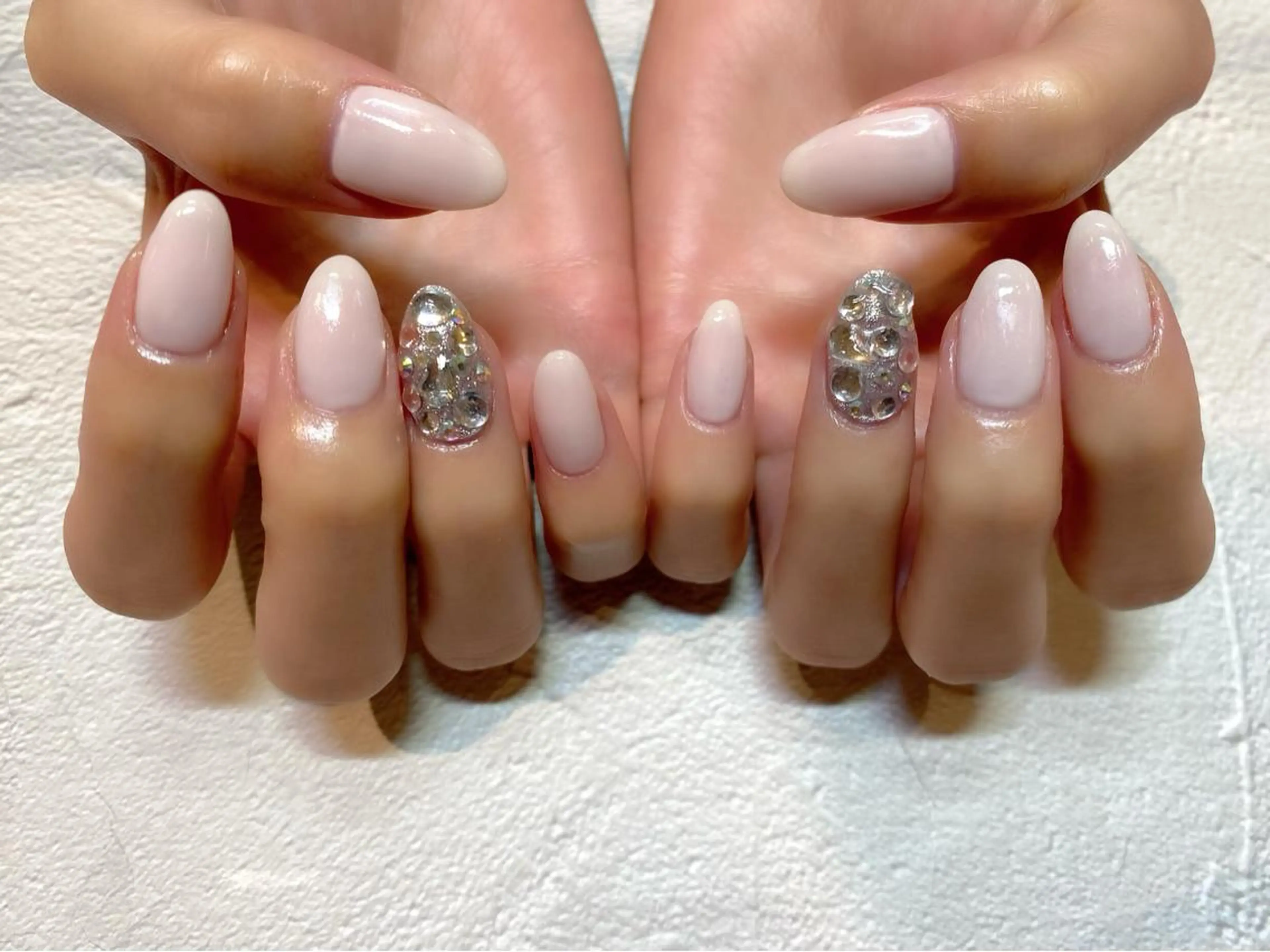 ネイル ストーンネイル ハンドネイル GO TODAY SHAiRE SALON所属・✨kitamura rie✨のネイルデザイン