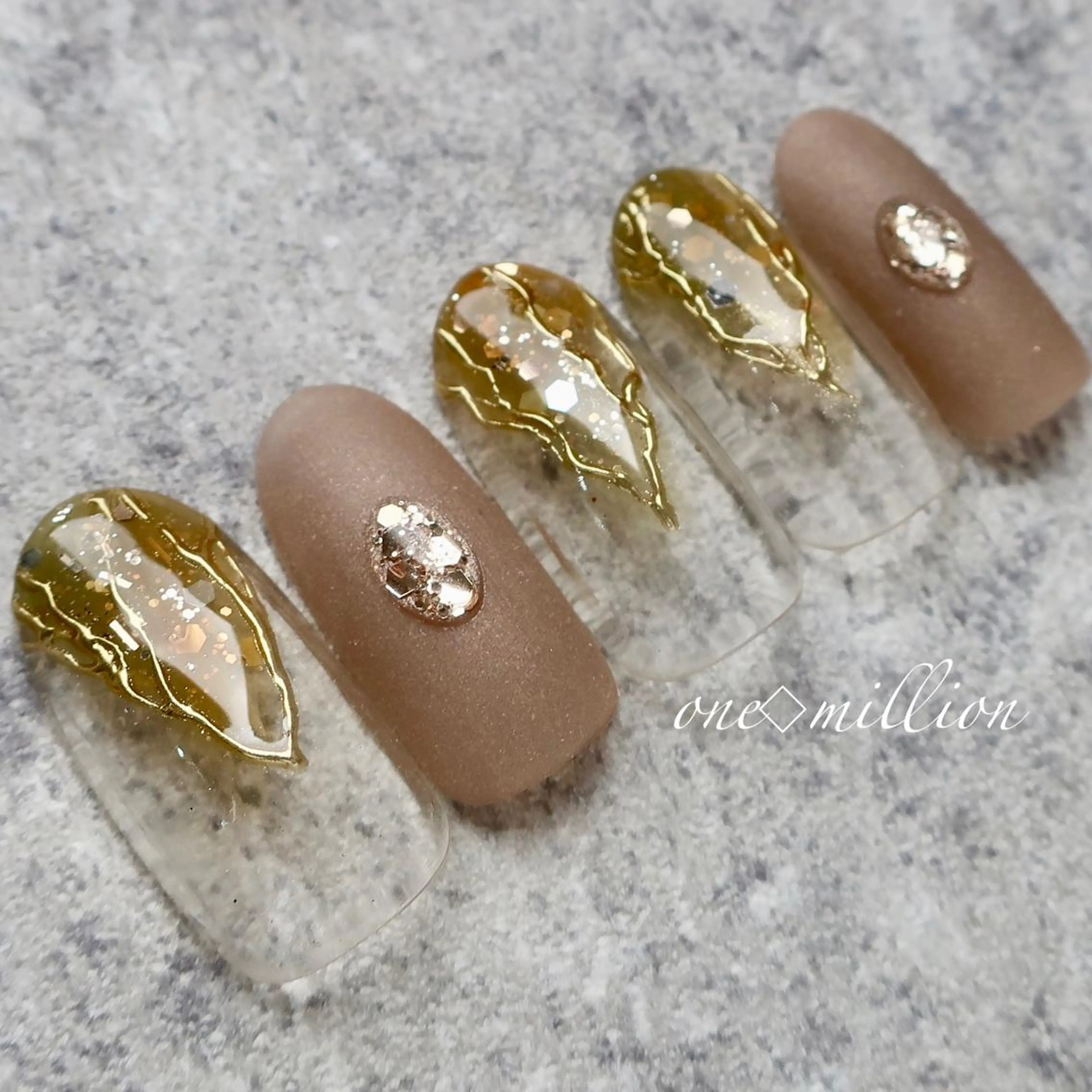 ネイル nail salon ワンミリオンのネイルデザイン