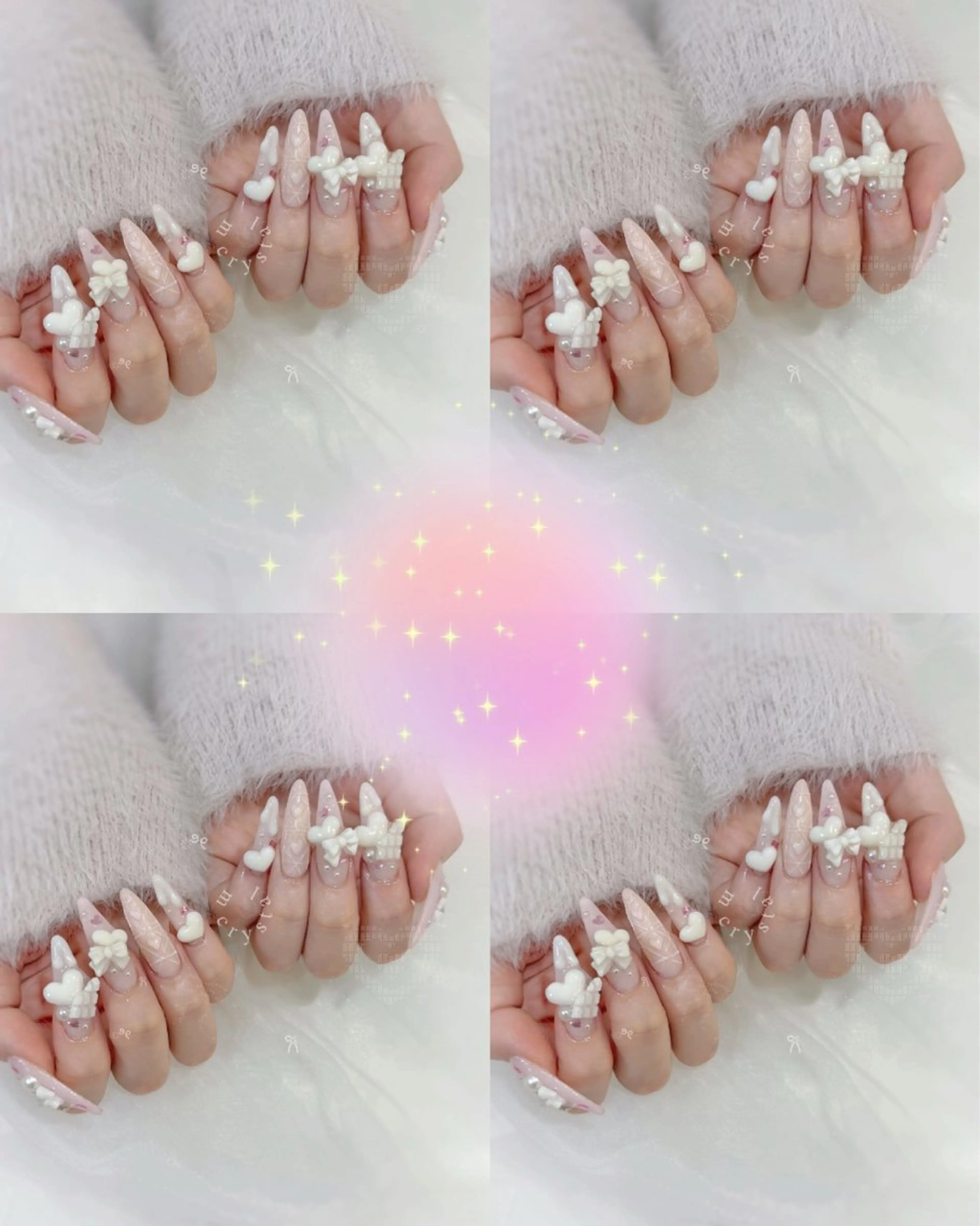 ロング Nailsalon M-crystalのネイルデザイン