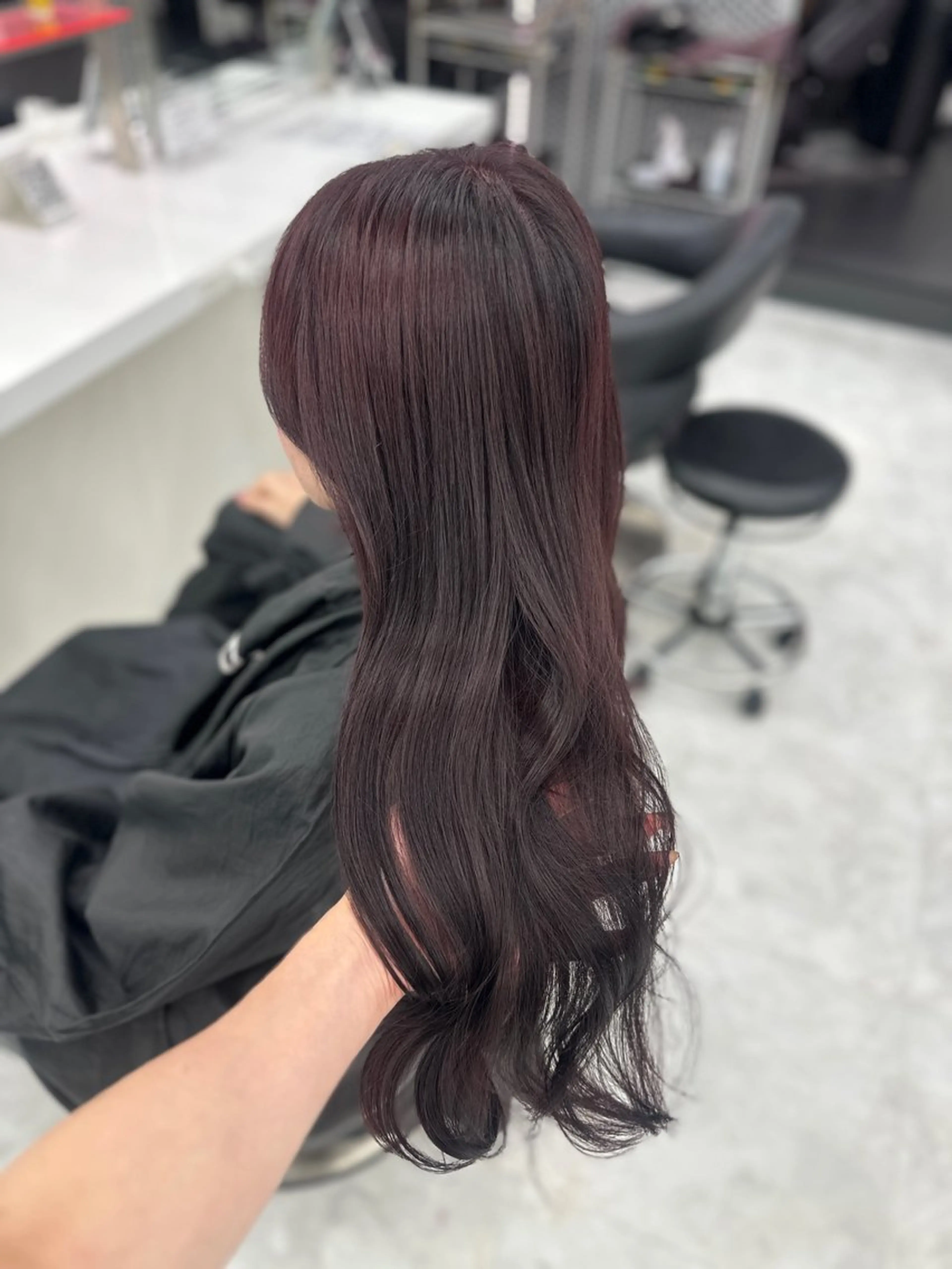 ロング カラー ヘアアレンジ メンズ キッズ ♥️韓国ヘア レイヤー♥️ゆりのヘアスタイル