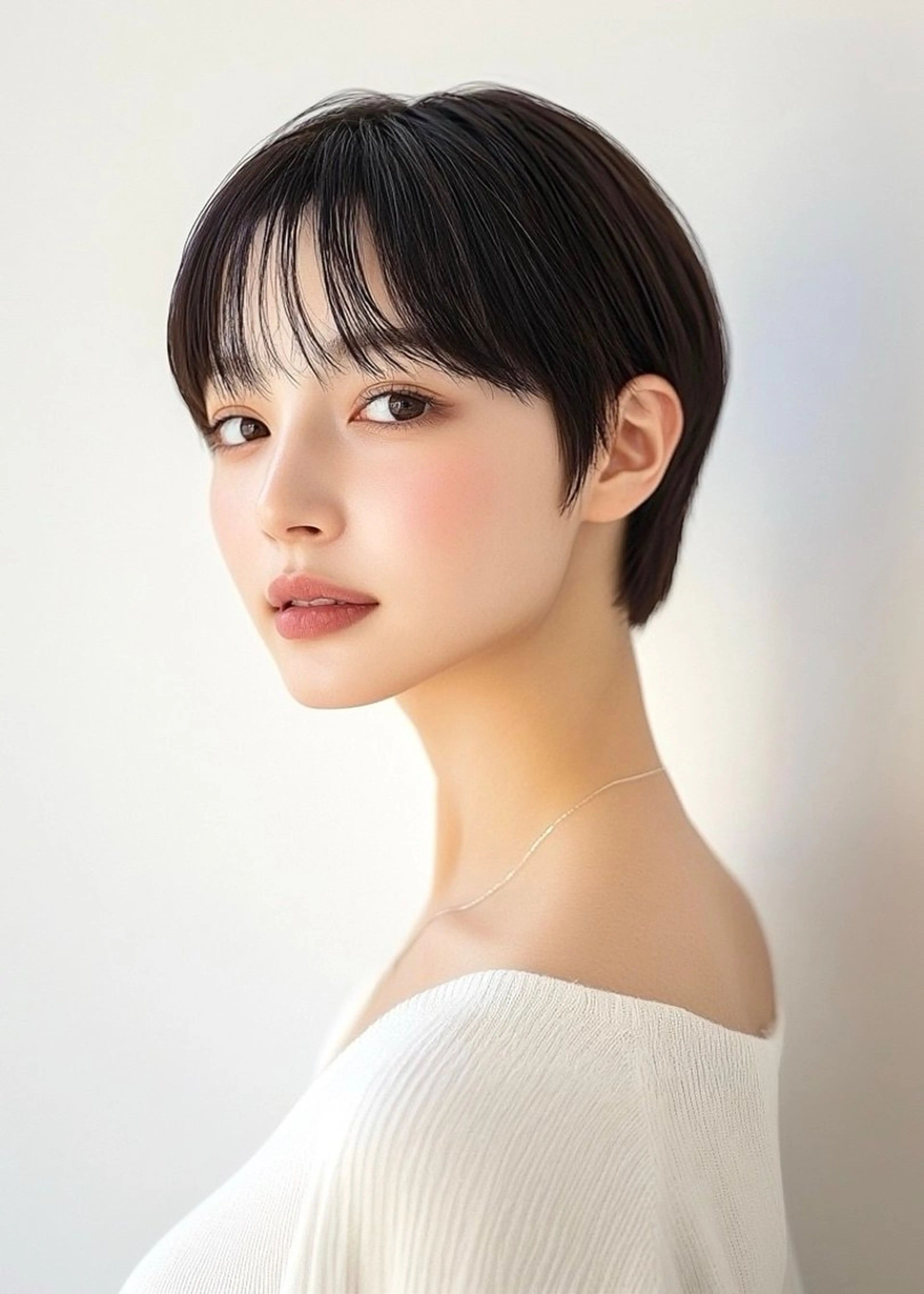 ショート カット トリートメント nex the salon coall所属・🫧似合わせショート イシダ🫧のヘアスタイル