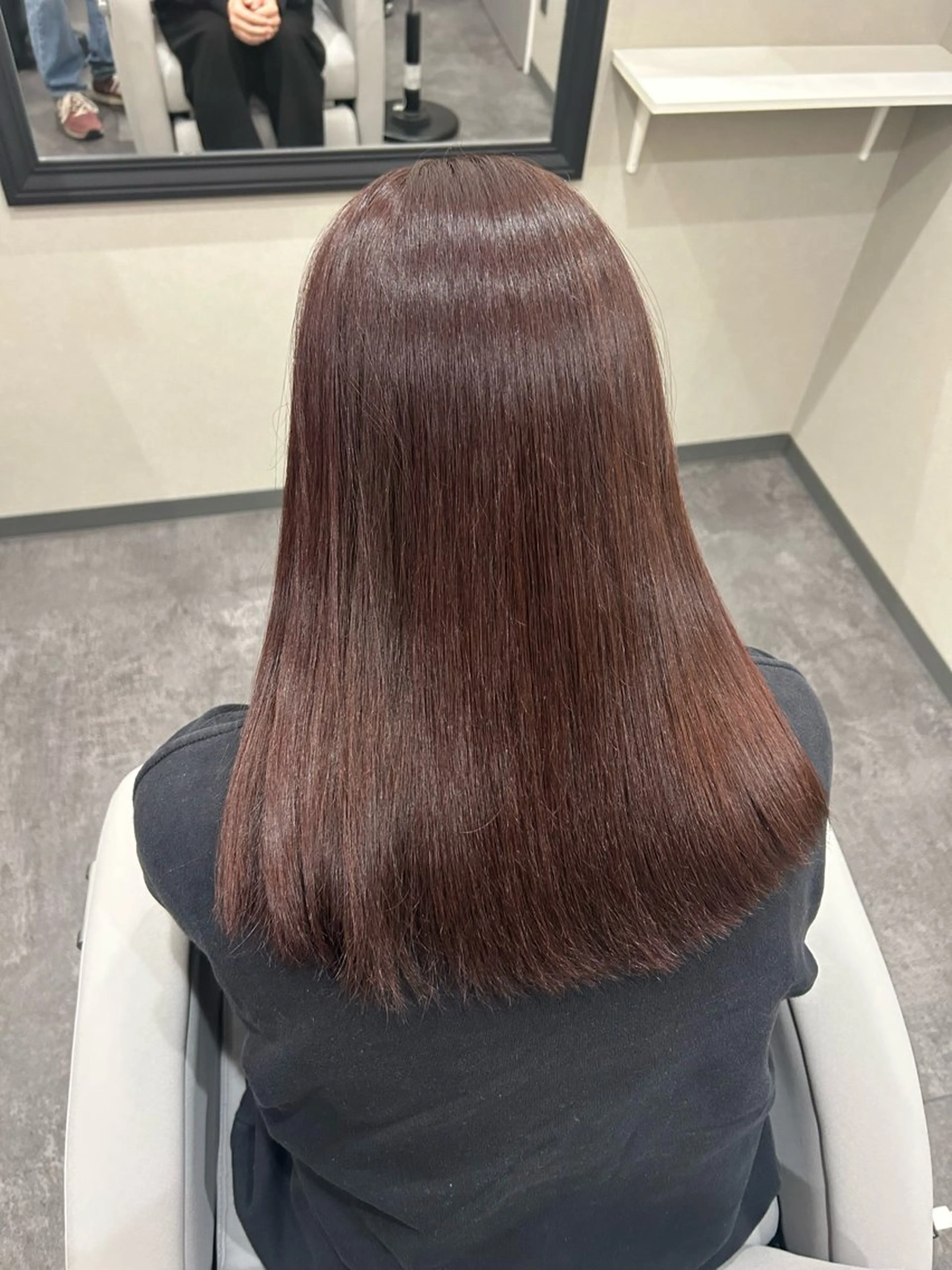 ロング カラー ブリーチ ラベンダーカラー ブリーチなしカラー ピンクカラー ピンクラベンダー フリーシャ所属・マンツーマンサロン 💎MAHIROのヘアスタイル