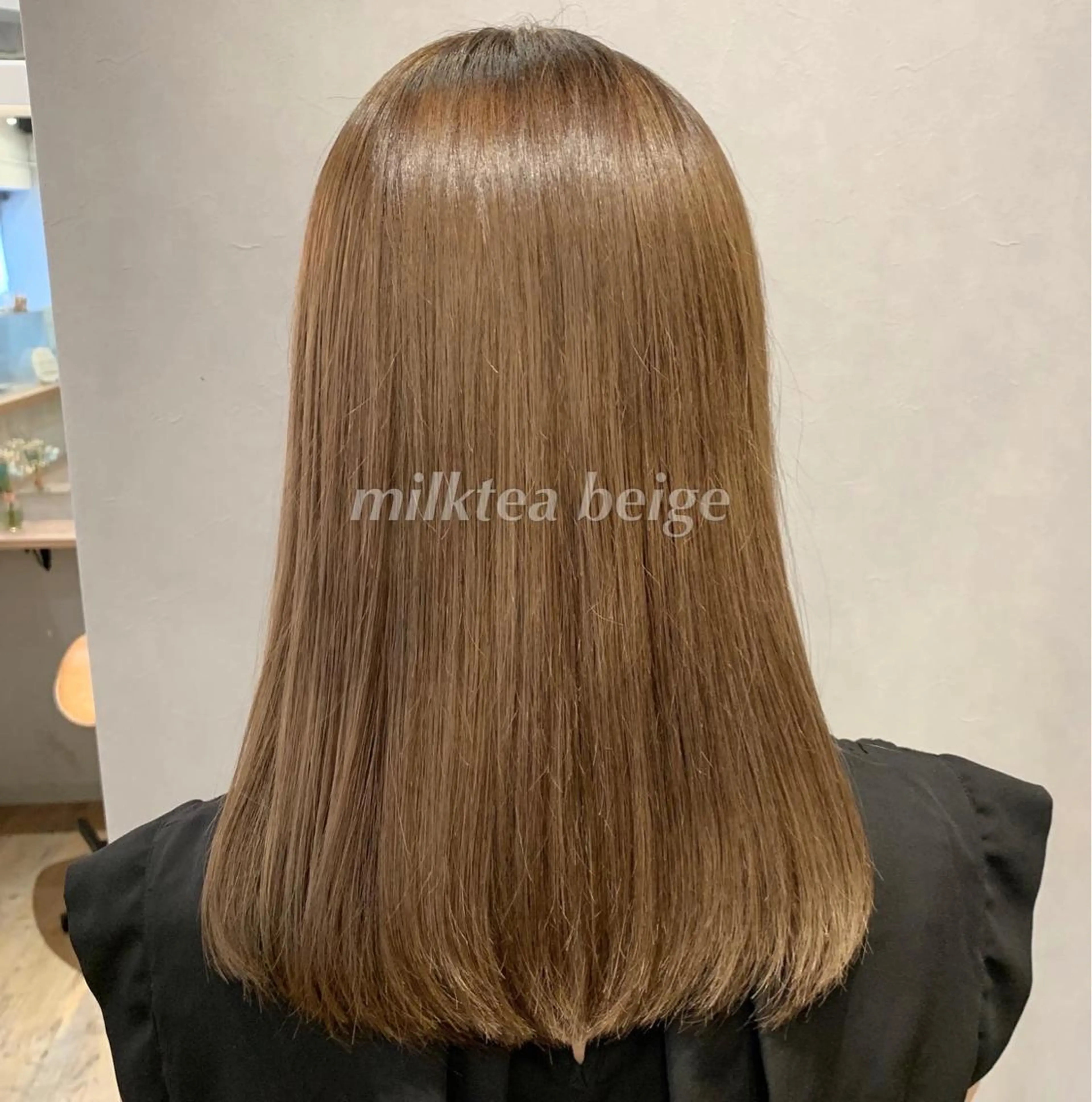 セミロング カラー ヘアアレンジ 代表🎀 ふわモテ愛 され髪🩷yumiのヘアスタイル