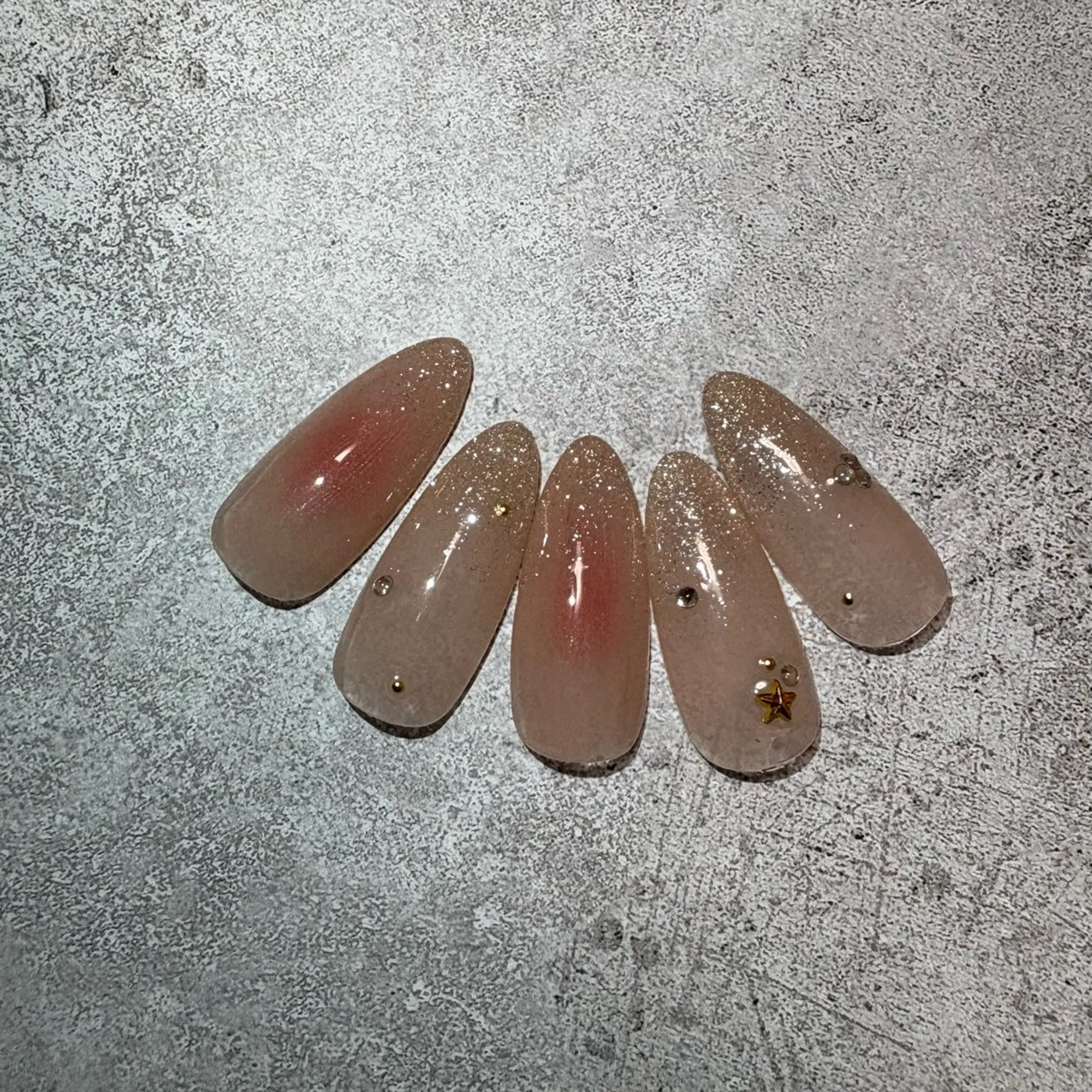 定額ネイルの写真