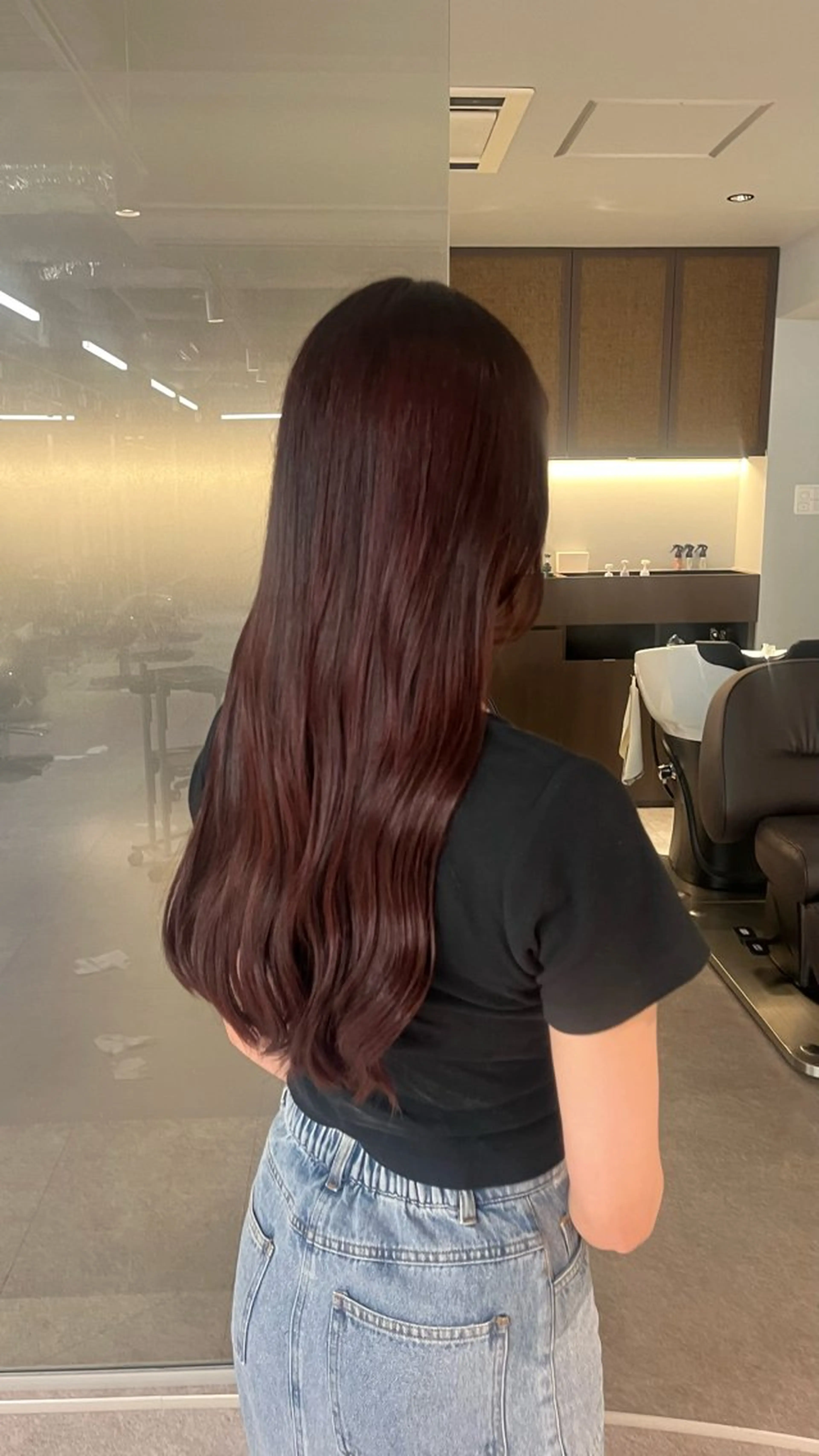 ロング カラー FILMS hotchiのヘアスタイル