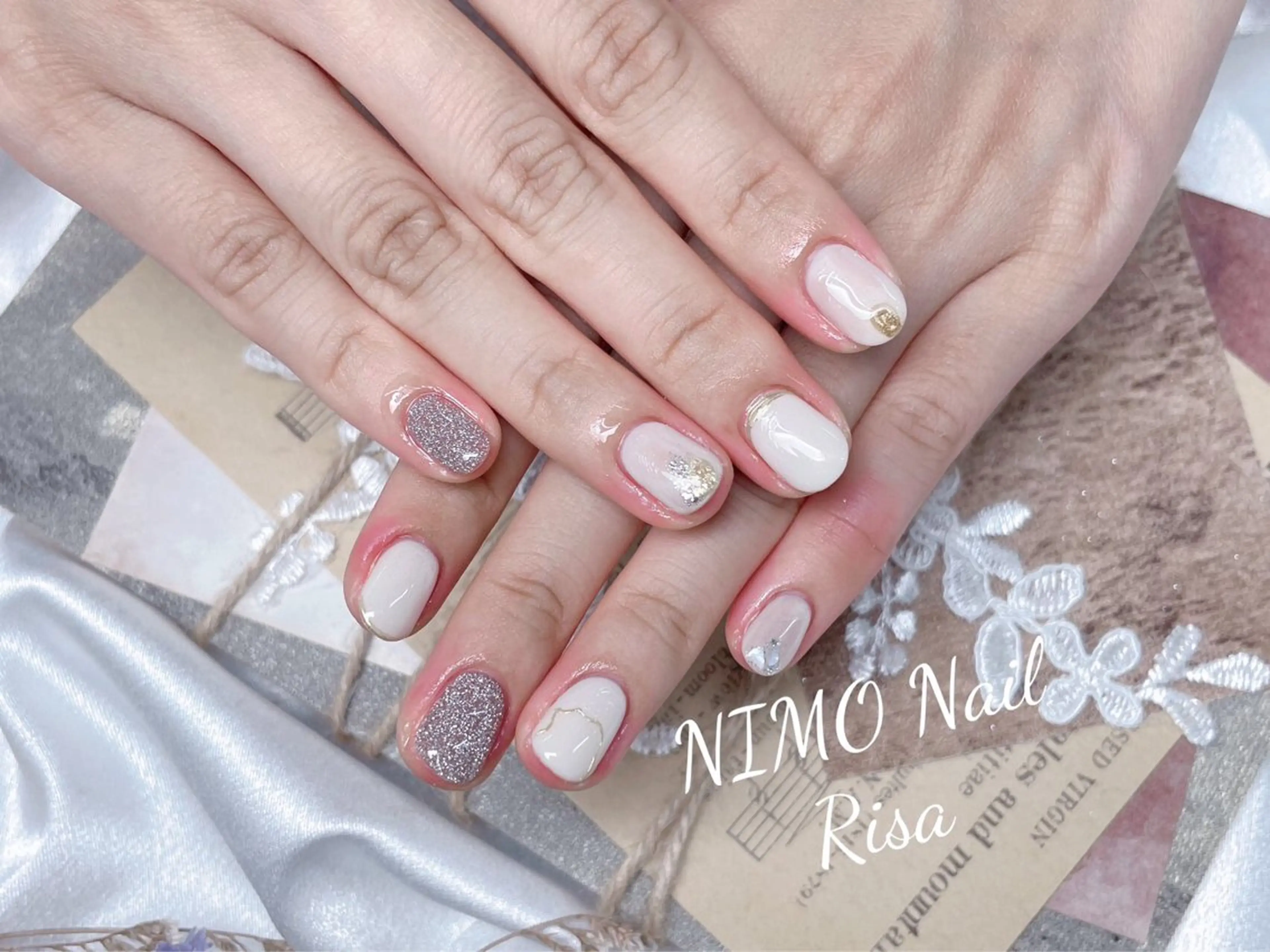 ネイル ハンドネイル RI SA☀️ リサのネイルデザイン