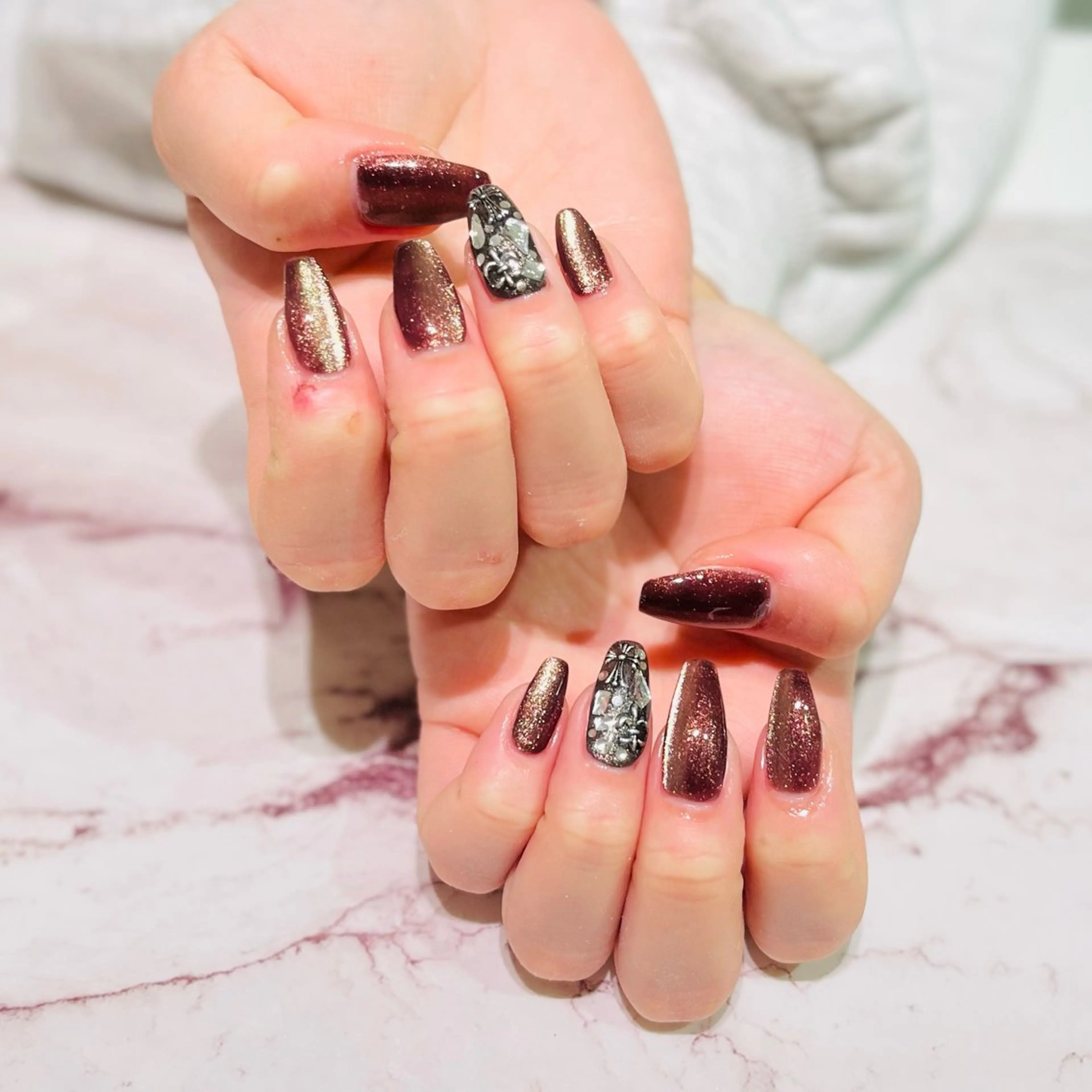 ネイル ハンドネイル Hair removal & Beauty salon Produce by Lucia所属・nail salon Luciaのネイルデザイン