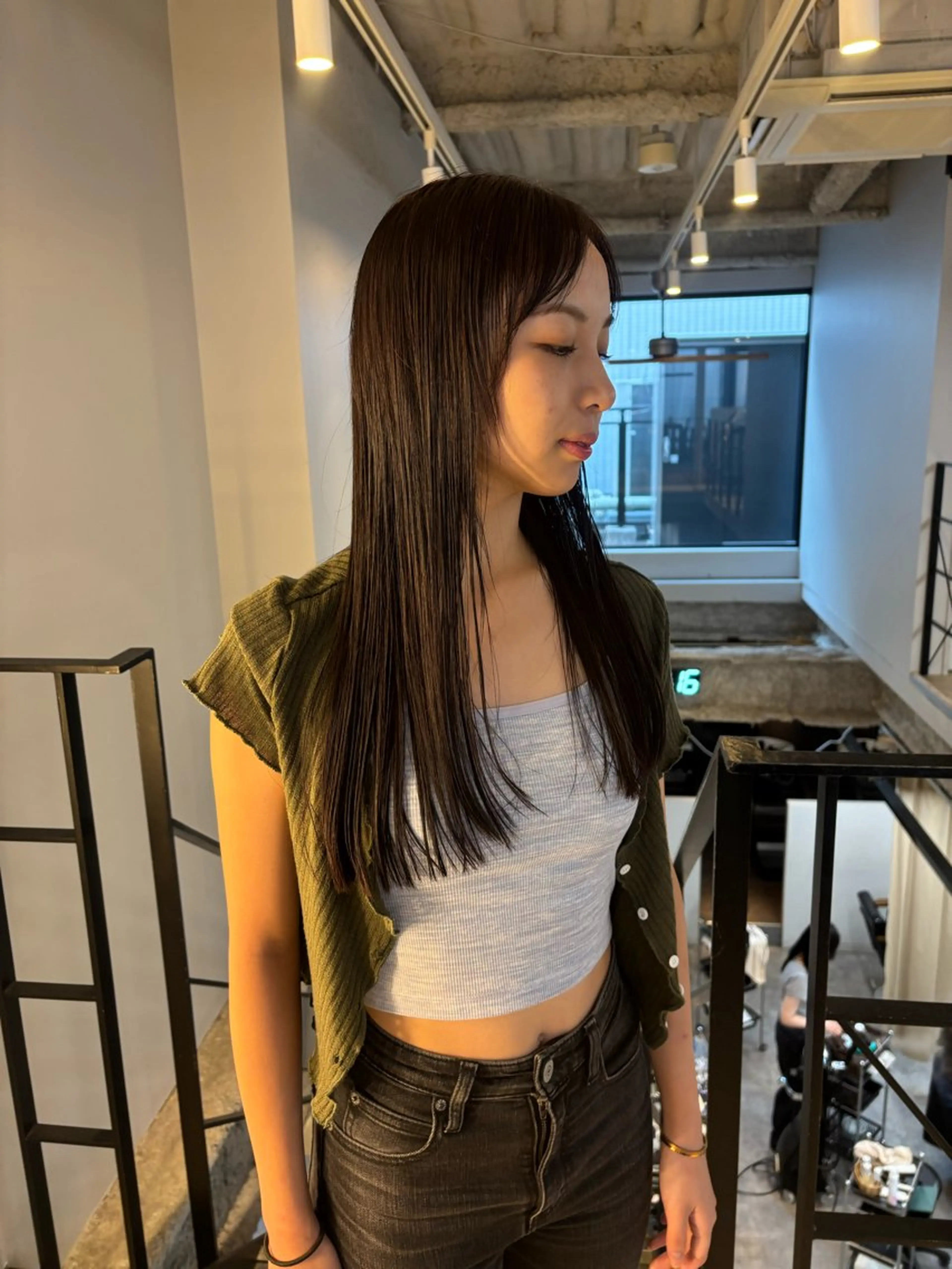 75%offメニュー✨カラー+髪質改善トリートメントカラーの写真