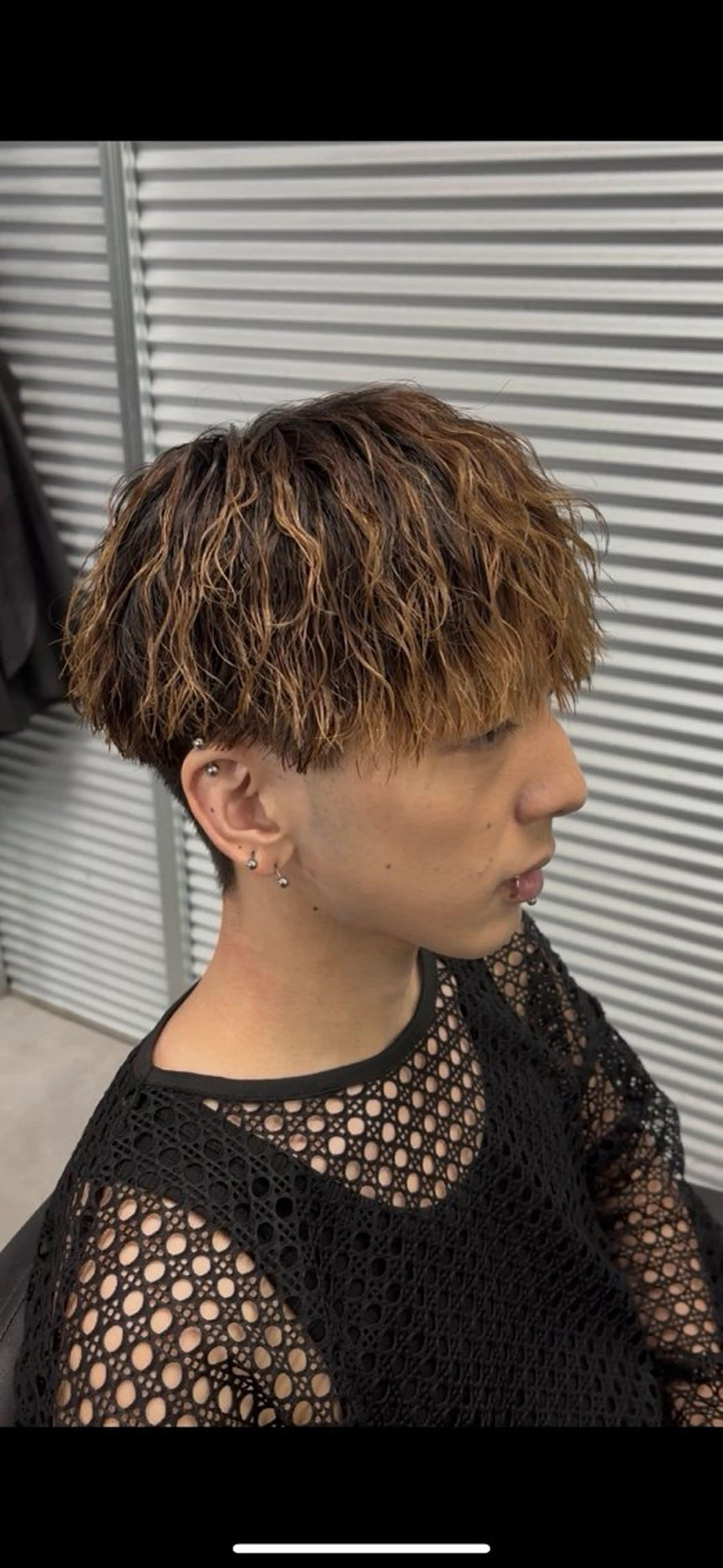 ショート メンズ/柏/パーマ/ チハヤのヘアスタイル