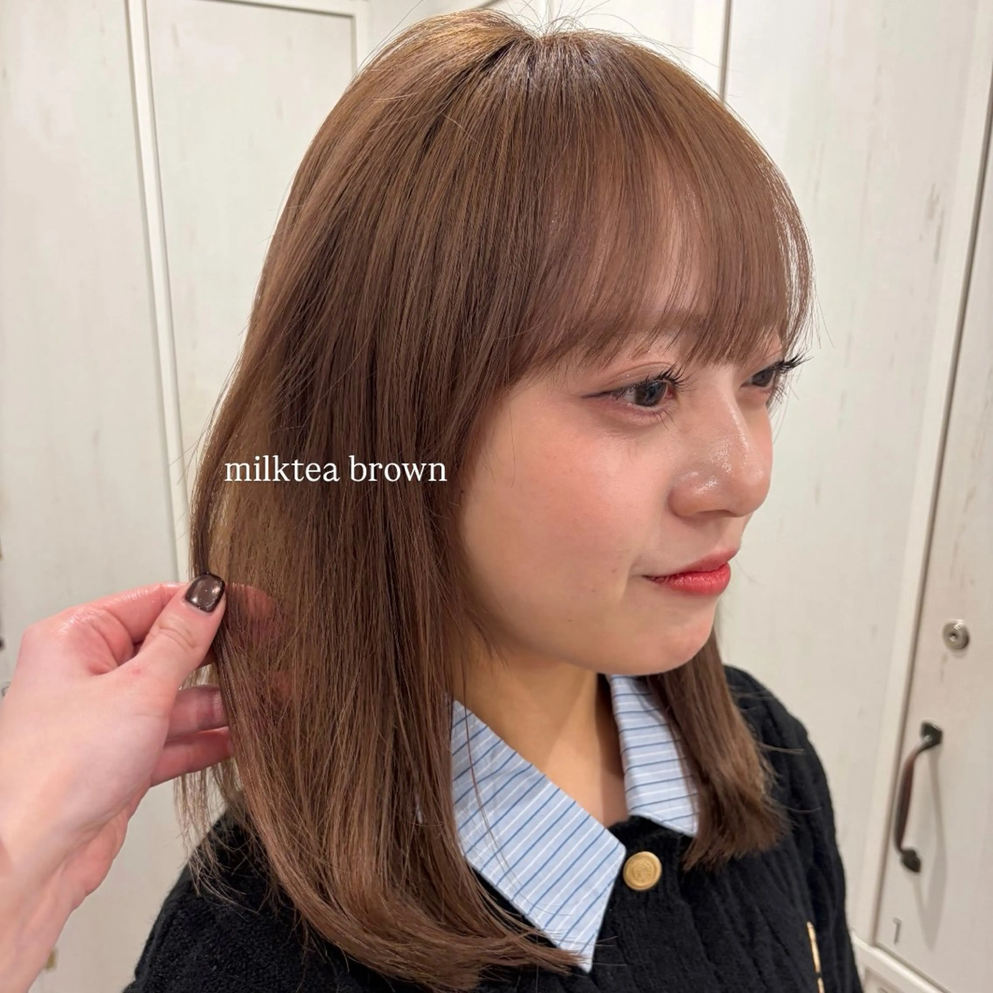 ミディアム ヘアカラー トリートメント 🎀柔らかカラー/ ゆら🩶のヘアスタイル