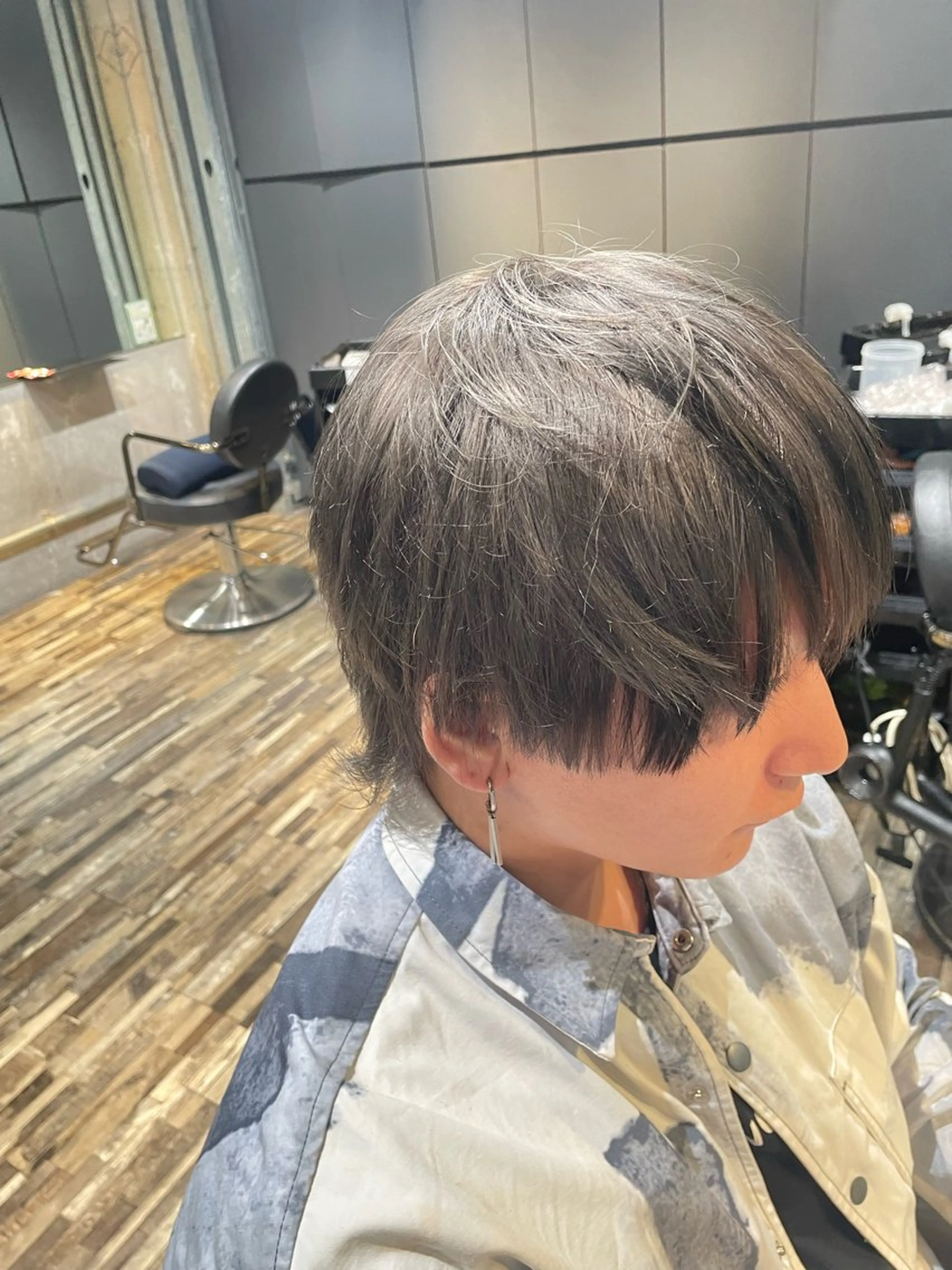 カラー メンズ ENORE所属・デジパ／ショート 中川まさきのヘアスタイル