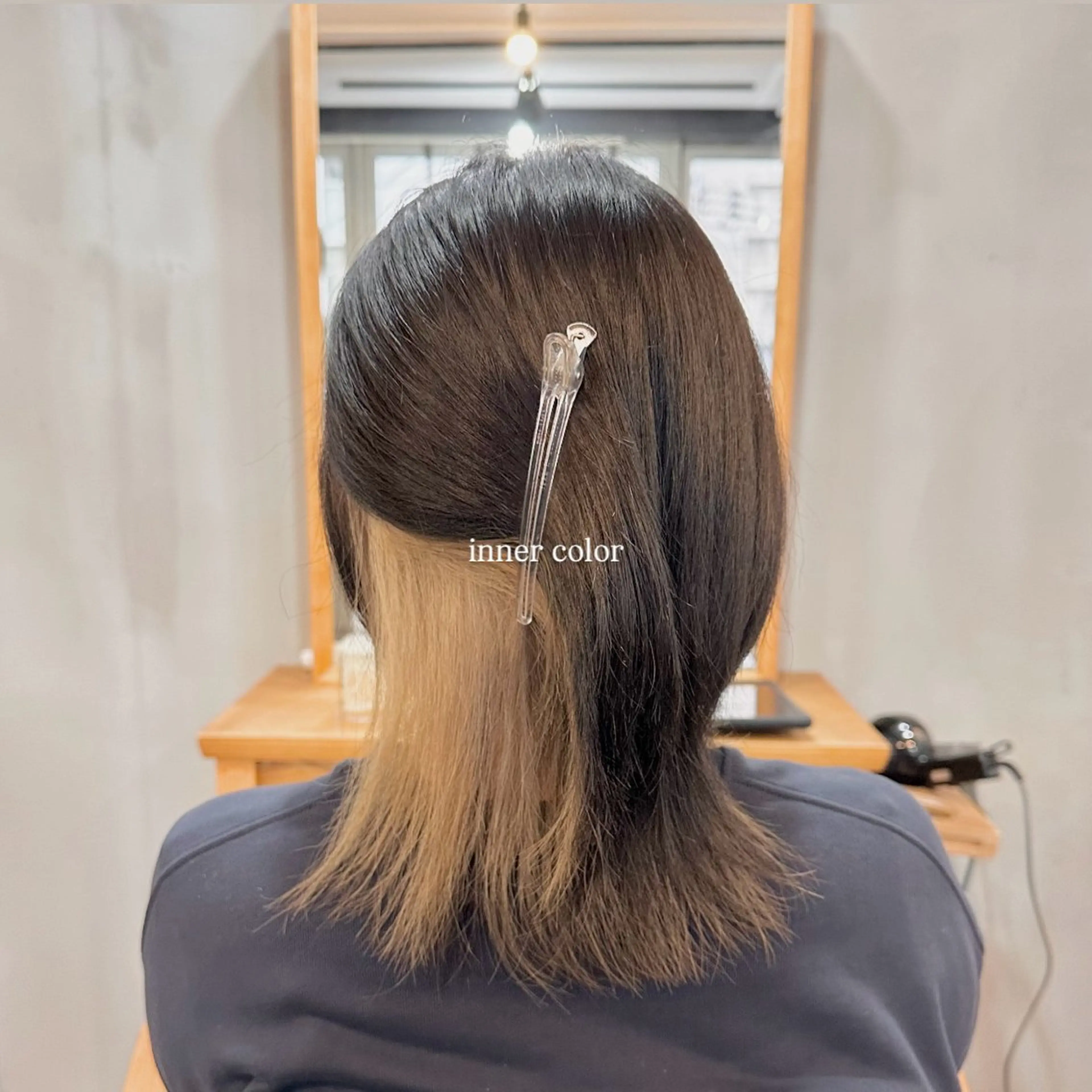 ミディアム カラー カット ヘアカラー トリートメント makoto / 韓国風ヘア🎀🪄︎のヘアスタイル