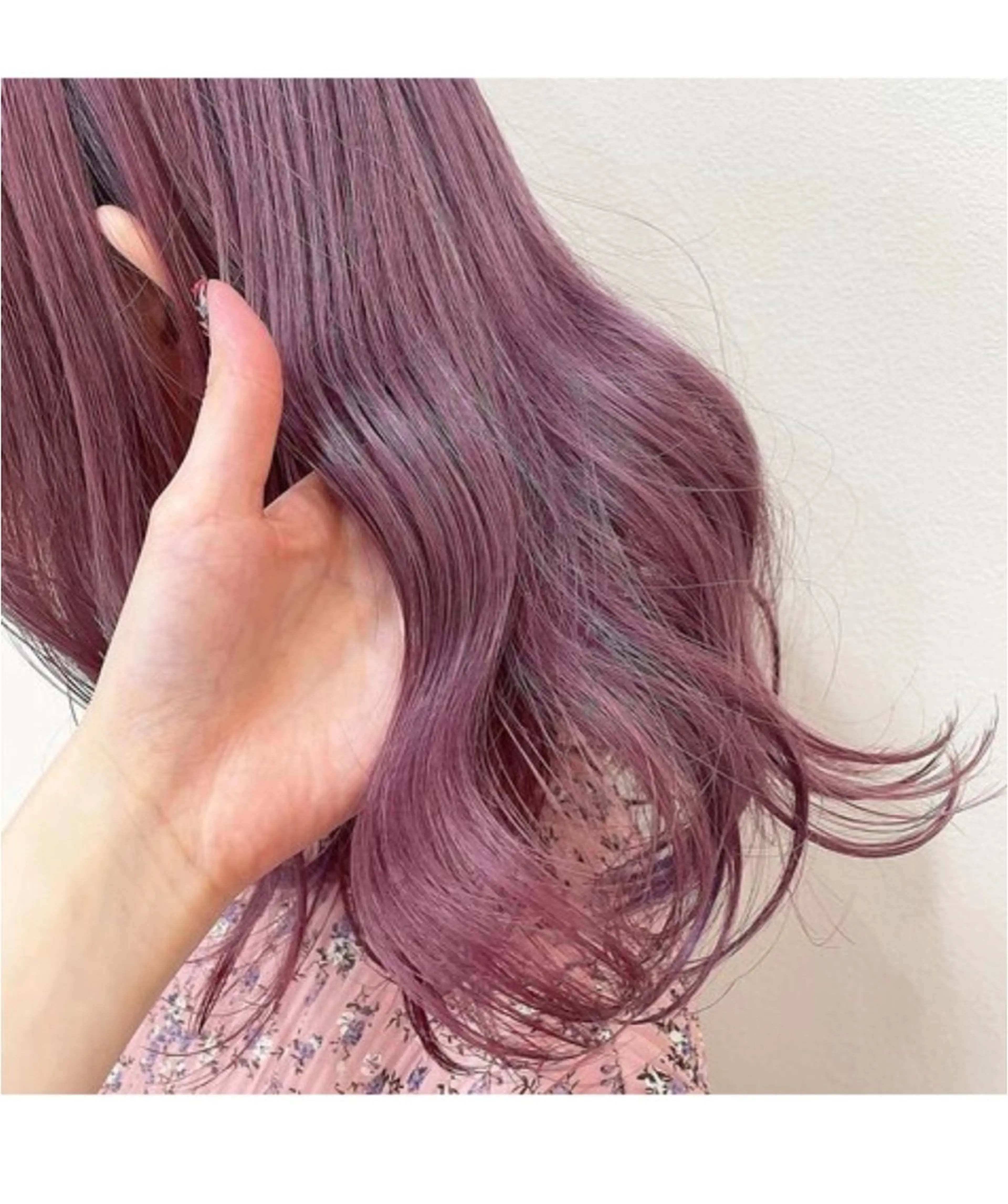 セミロング カラー kivi 【キヴィ】所属・似合わせカット Rinka🌻のヘアスタイル