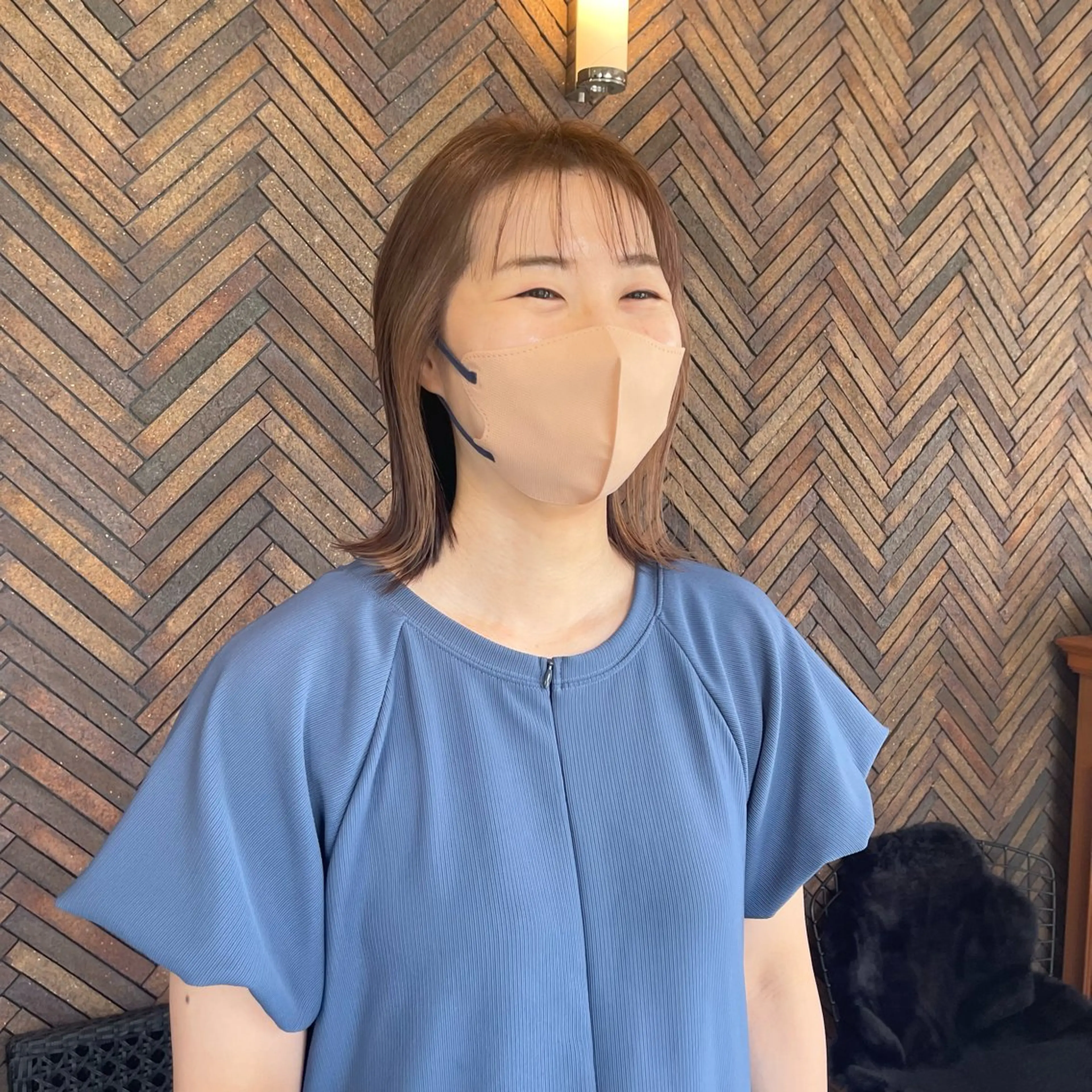 ミディアム カラー カット ヘアカラー EMANONシェアサロン吉祥寺東急裏店所属・黒崎 勝巳のヘアスタイル