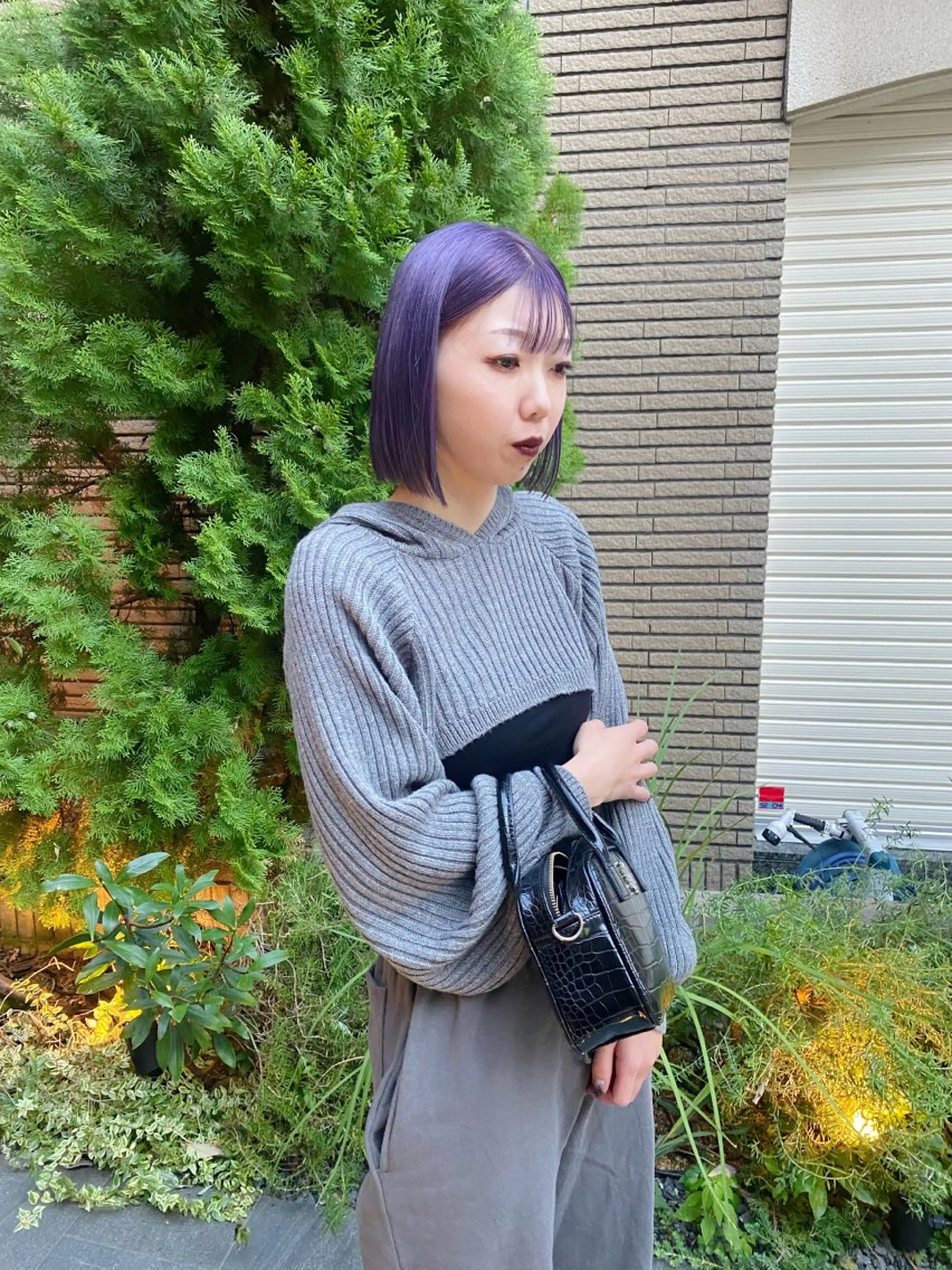 ミディアム 重里 瑠花のヘアスタイル