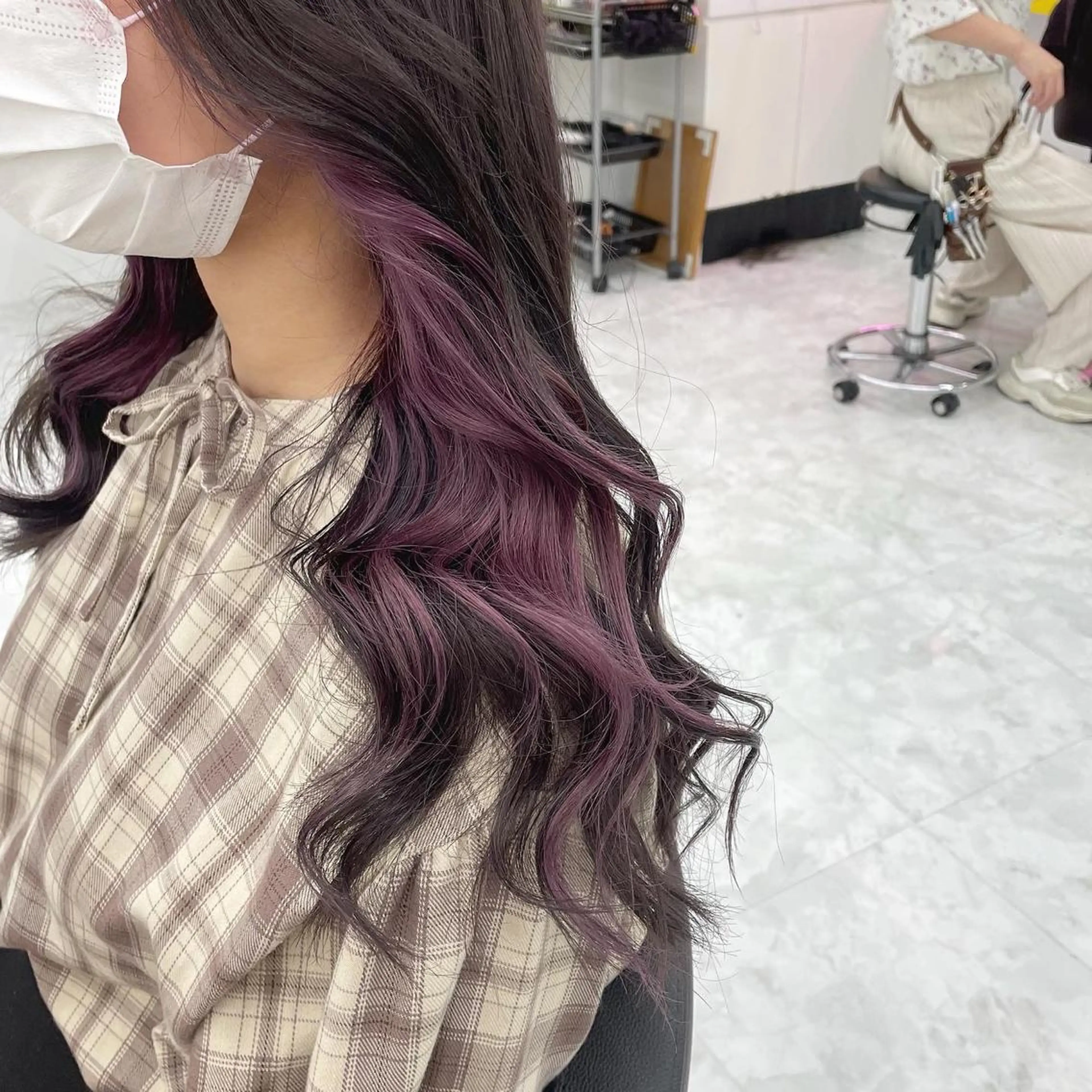 ロング 🤍韓国トレンド ヘア🤍miku🤍のヘアスタイル