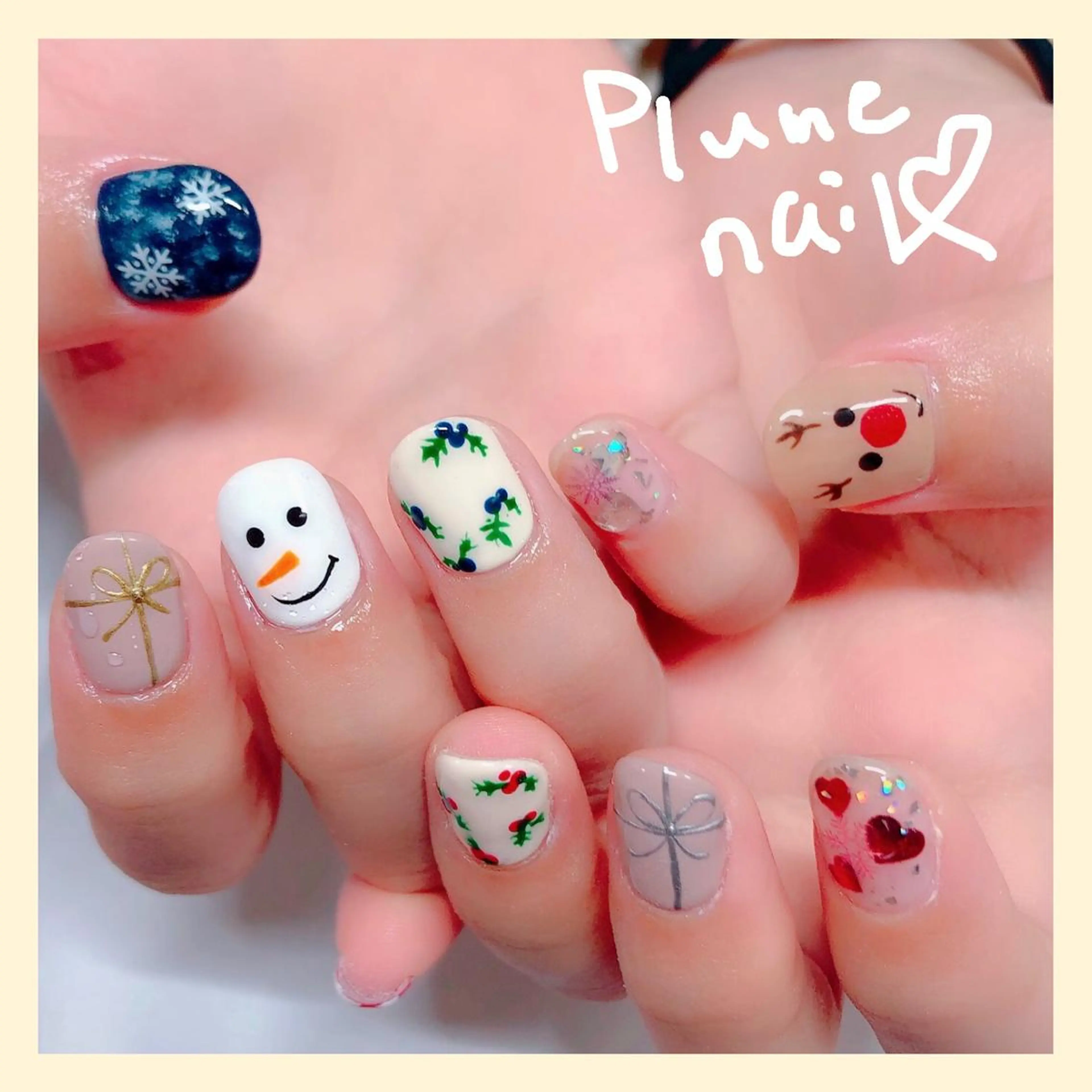 ネイル アートネイル キラキラネイル 韓国ネイル オフィスネイル ワンカラーネイル ハンドネイル plume nail ☆韓国ネイルのネイルデザイン