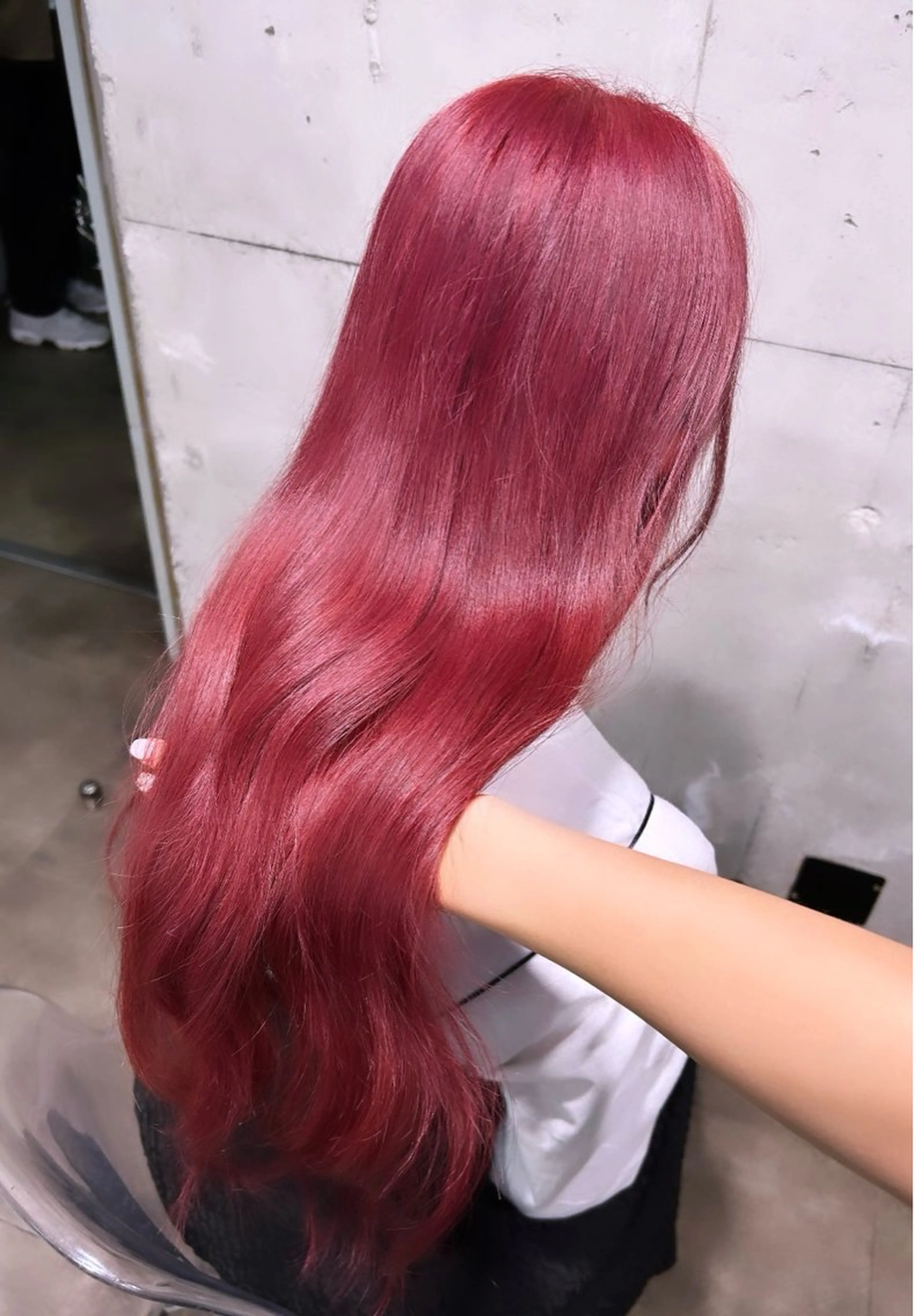 ロング IS所属・横浜美容室/透明感 カラー/レイヤーのヘアスタイル