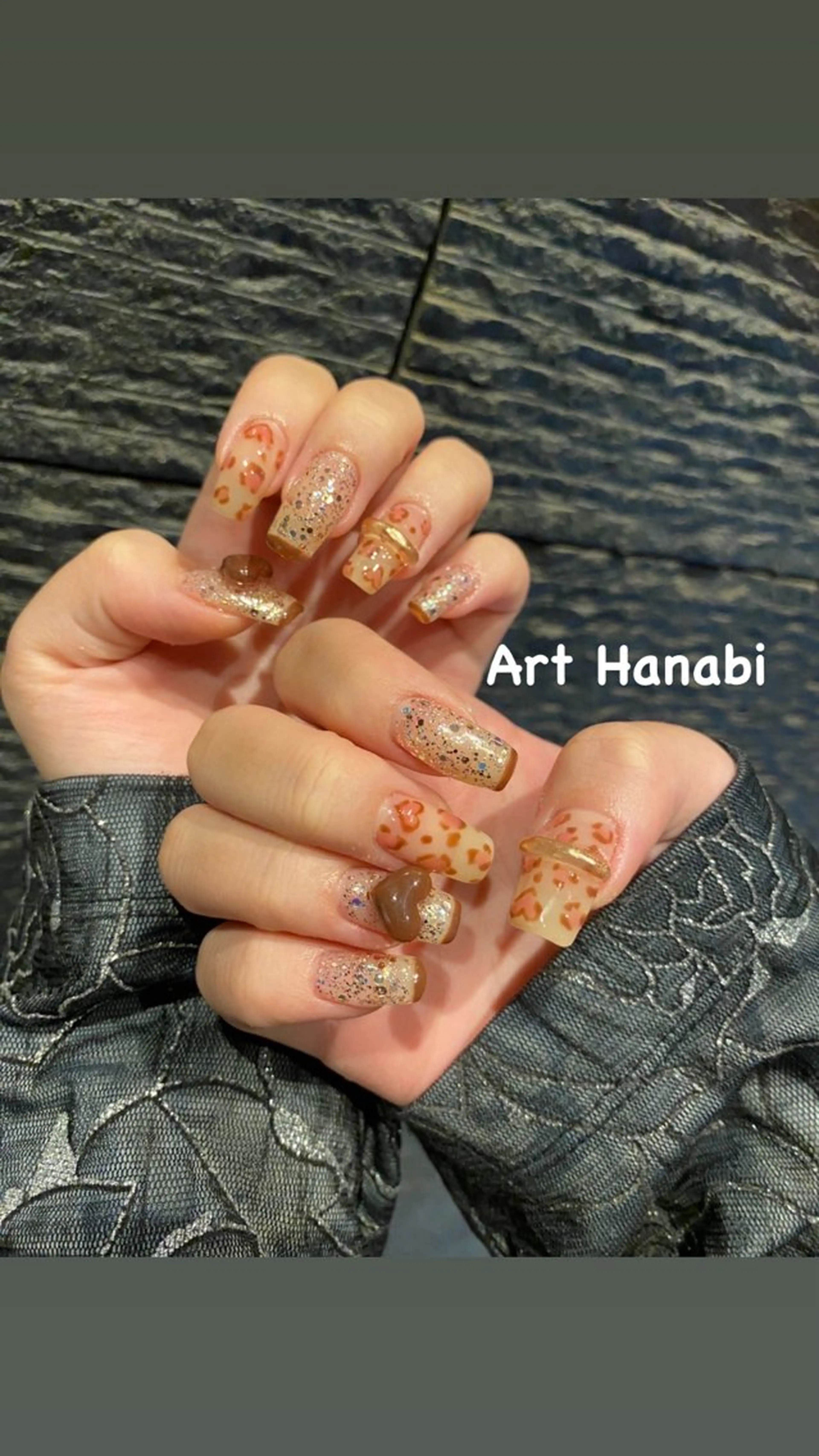 ネイル ハンドネイル ハンドケア Art Hanabi所属・Art Hanabi ミリのネイルデザイン