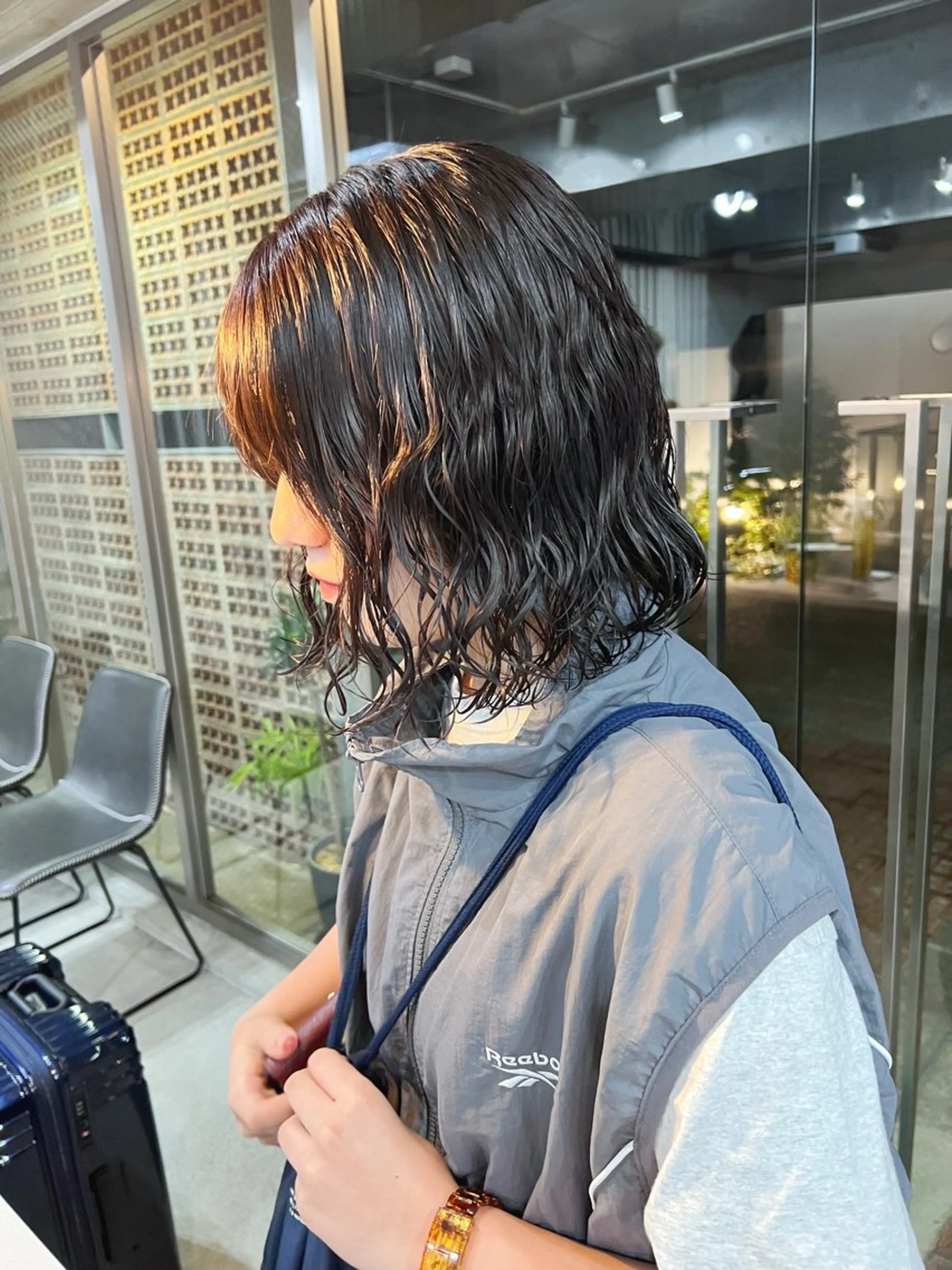 パーマ ボブパーマコテ巻き風 パーマNo1深江秀平のヘアスタイル