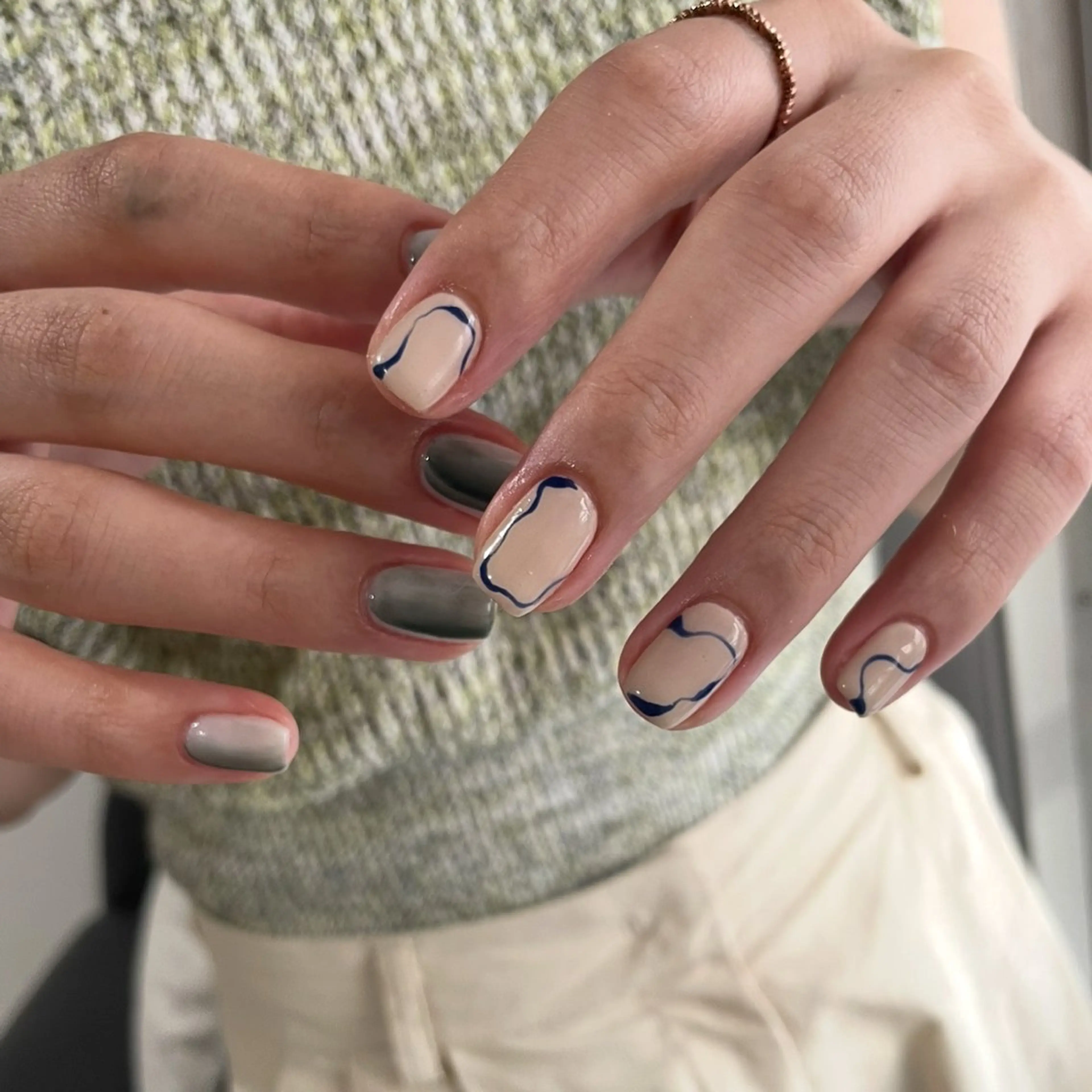 ネイル ニュアンスネイル nail salon CIELのネイルデザイン