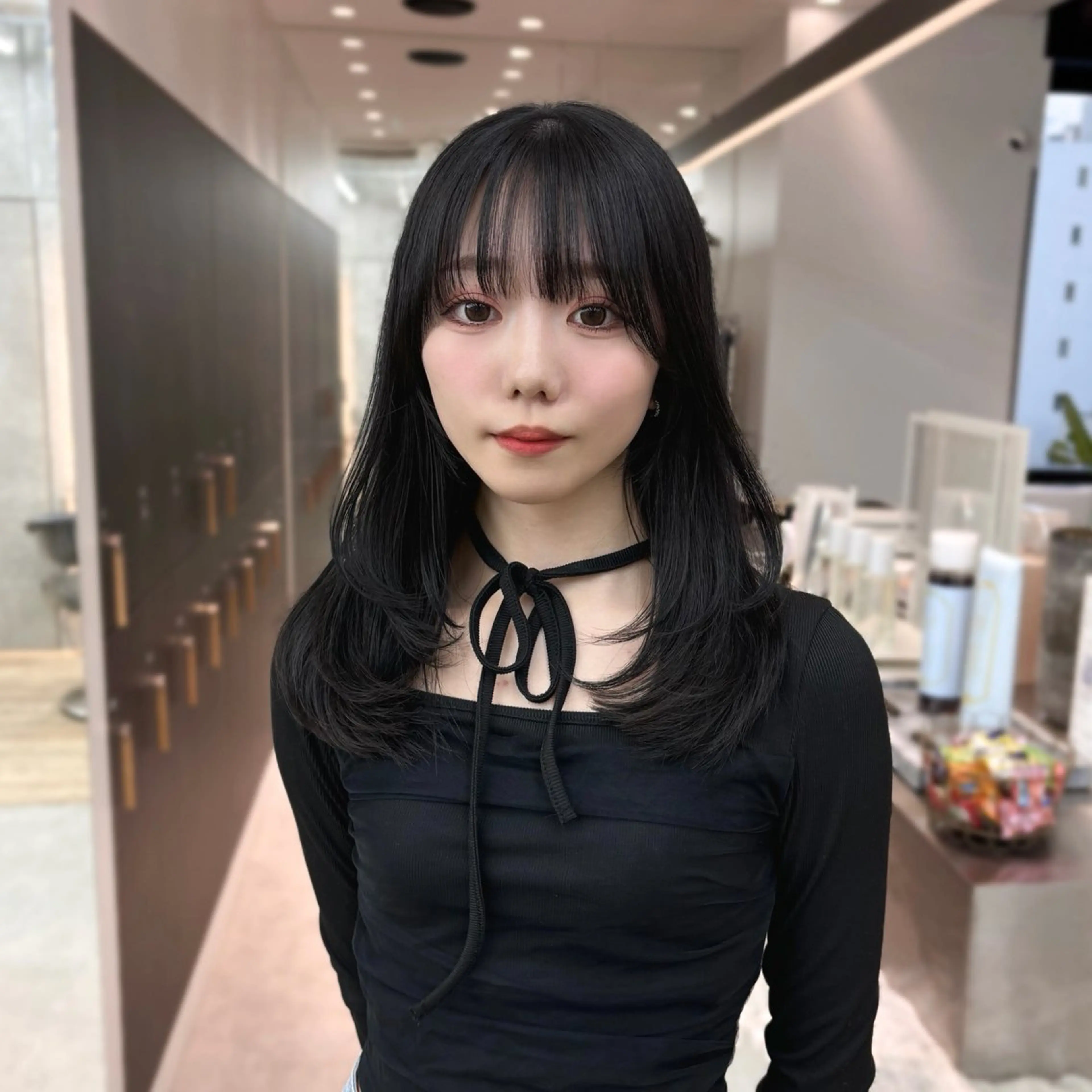 【ミニモ限定価格32%OFF✨】カット＋艶カラー＋トリートメント＋保湿水素スチーム【横浜】【ロングの方限定】【レイヤ一】の写真