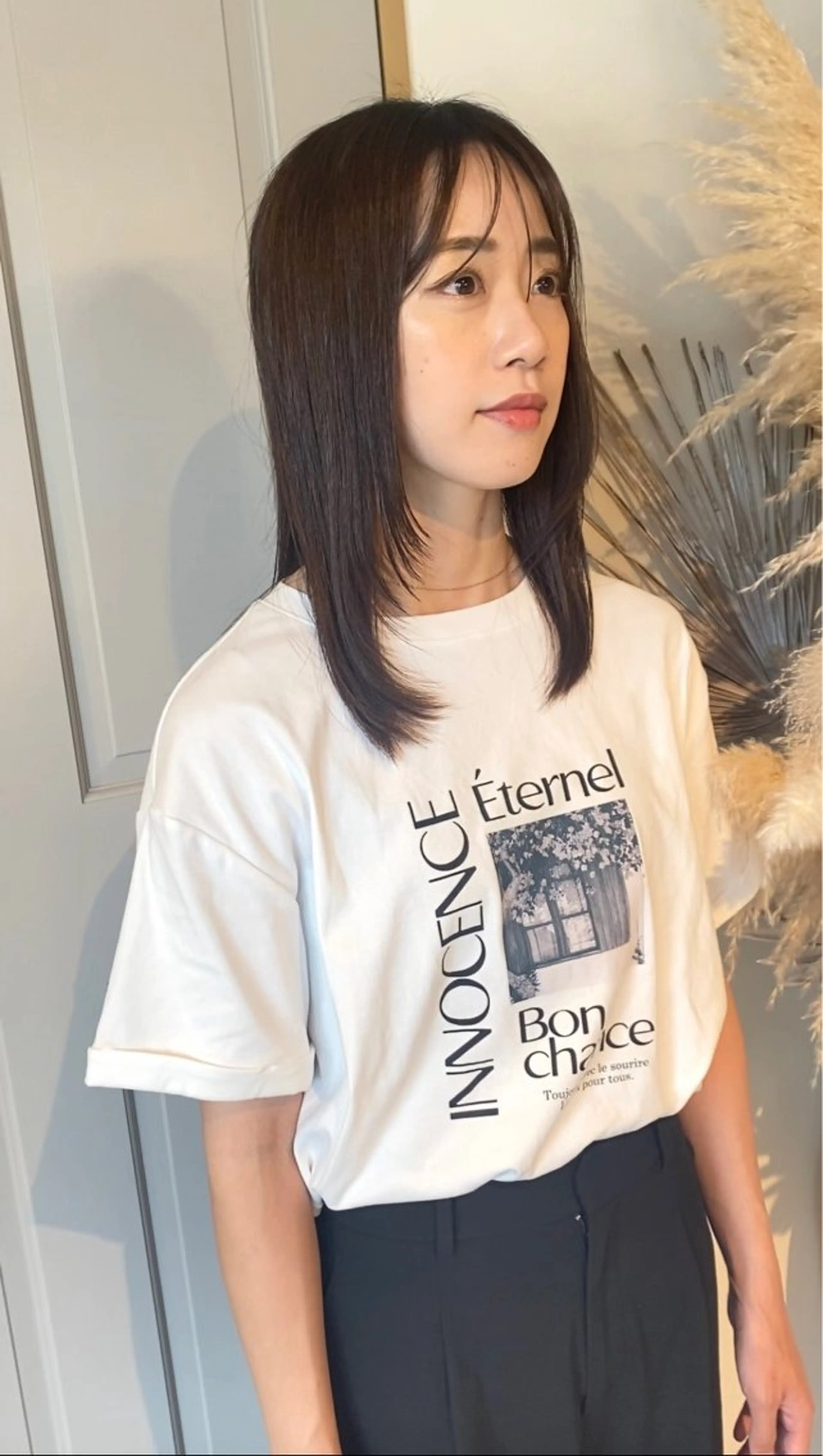 ミディアム カット SORA.桂川店所属・内野 友貴のヘアスタイル