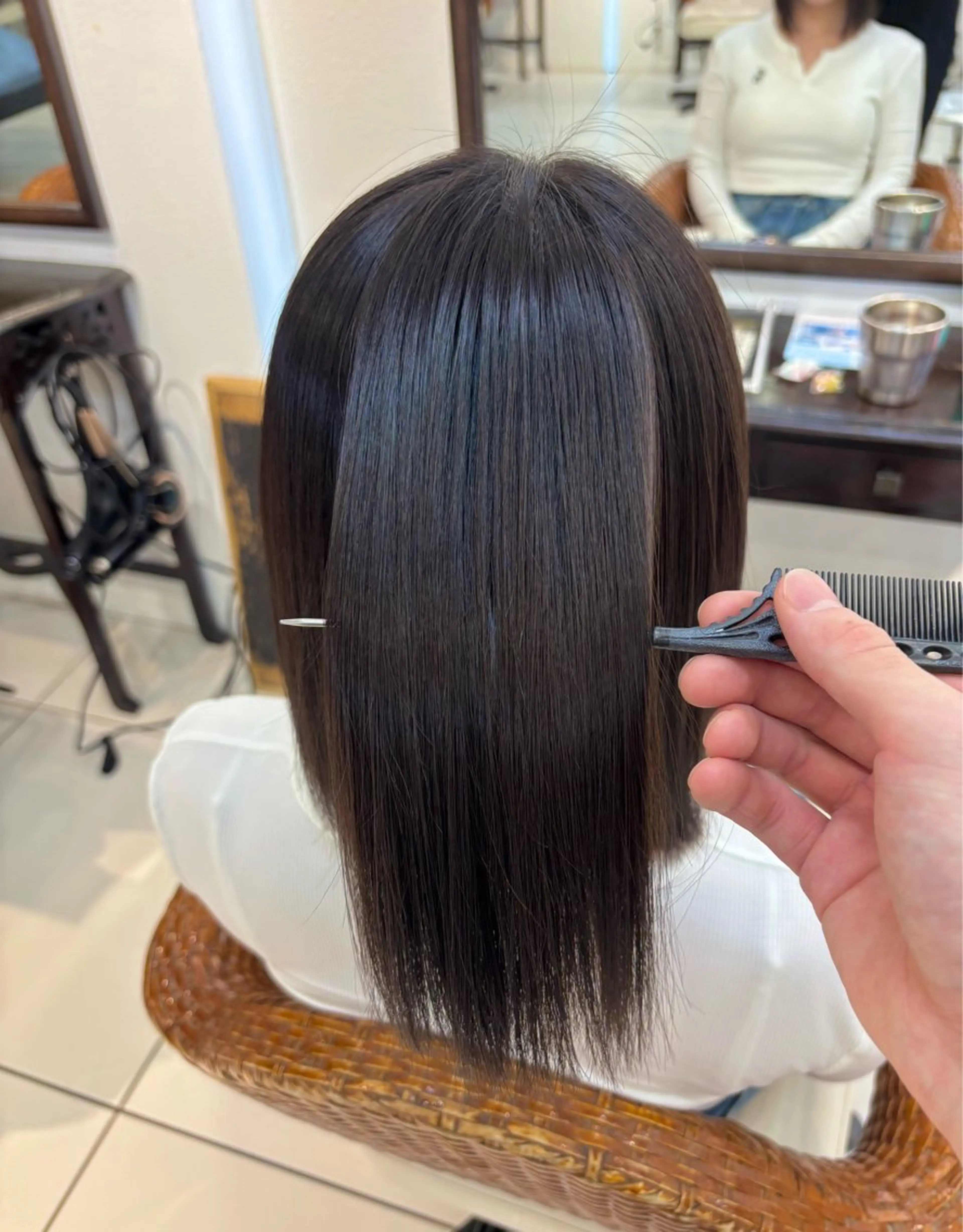 ミディアム 毛利 拓夢のヘアスタイル