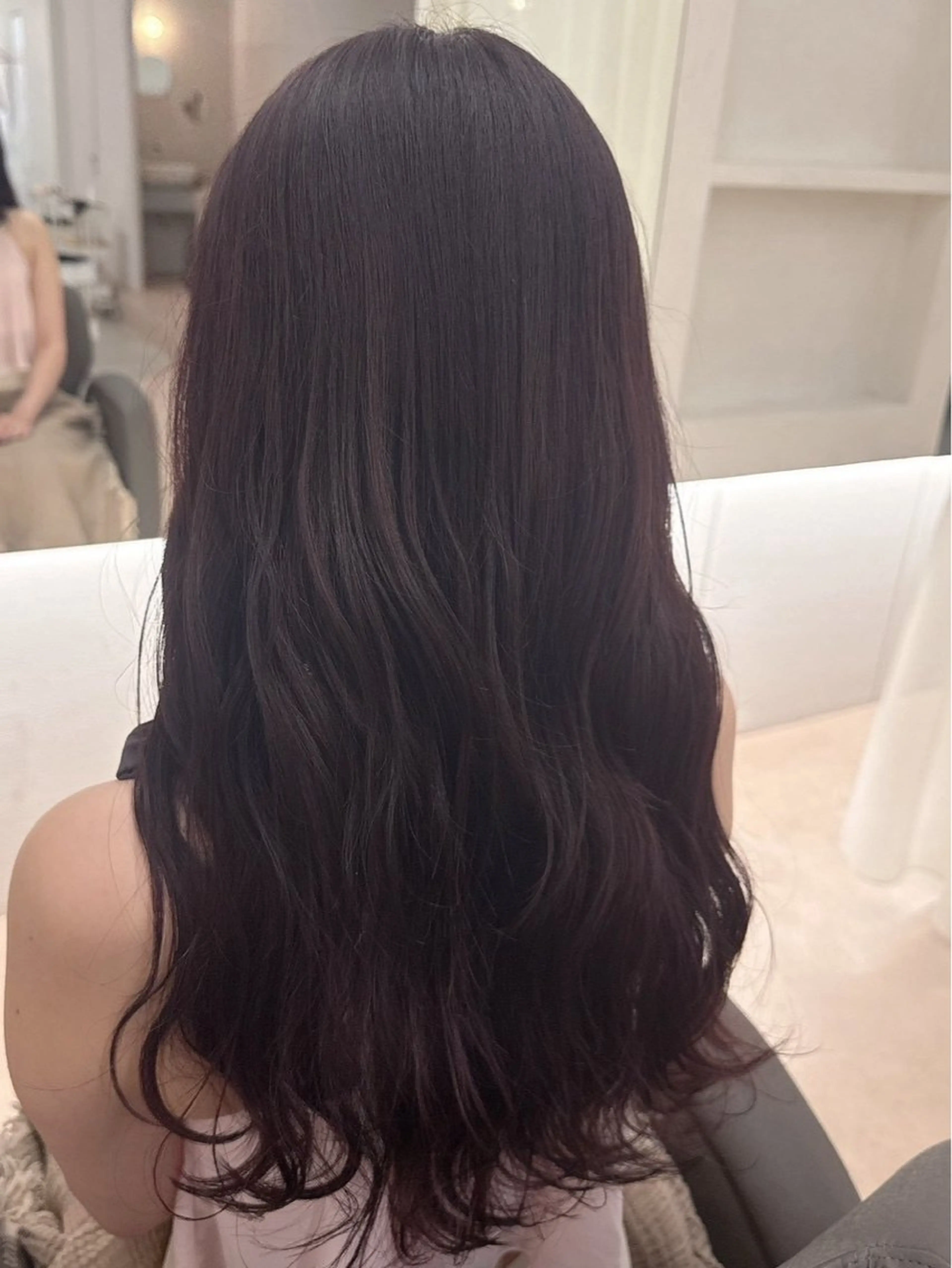 ロング カラー ヘアカラー 💐花屋併設💐 宮園　雛羽のヘアスタイル